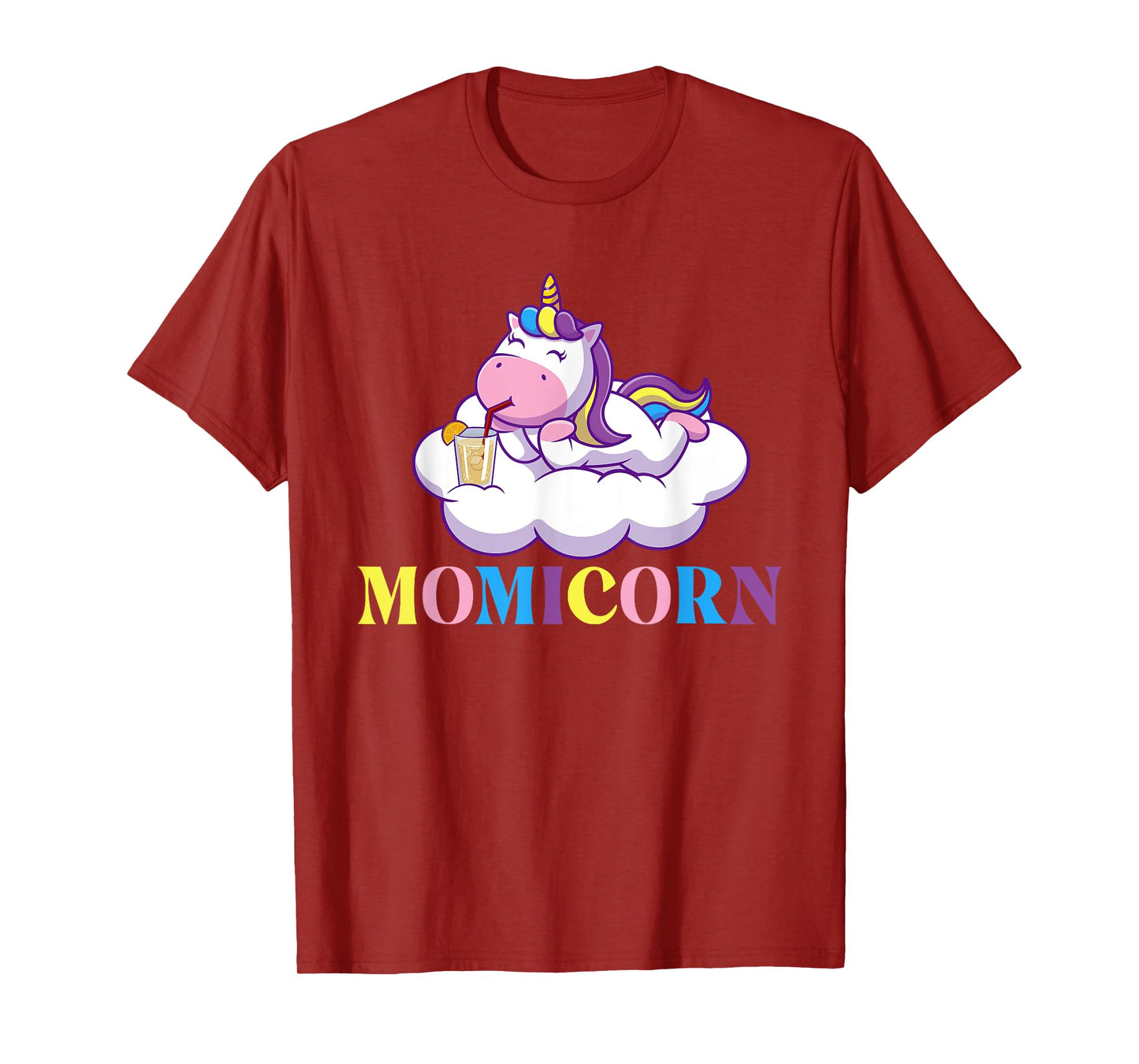 Momicorn - Rainbow Unicorn Mystical Creature Magical T-Shirt