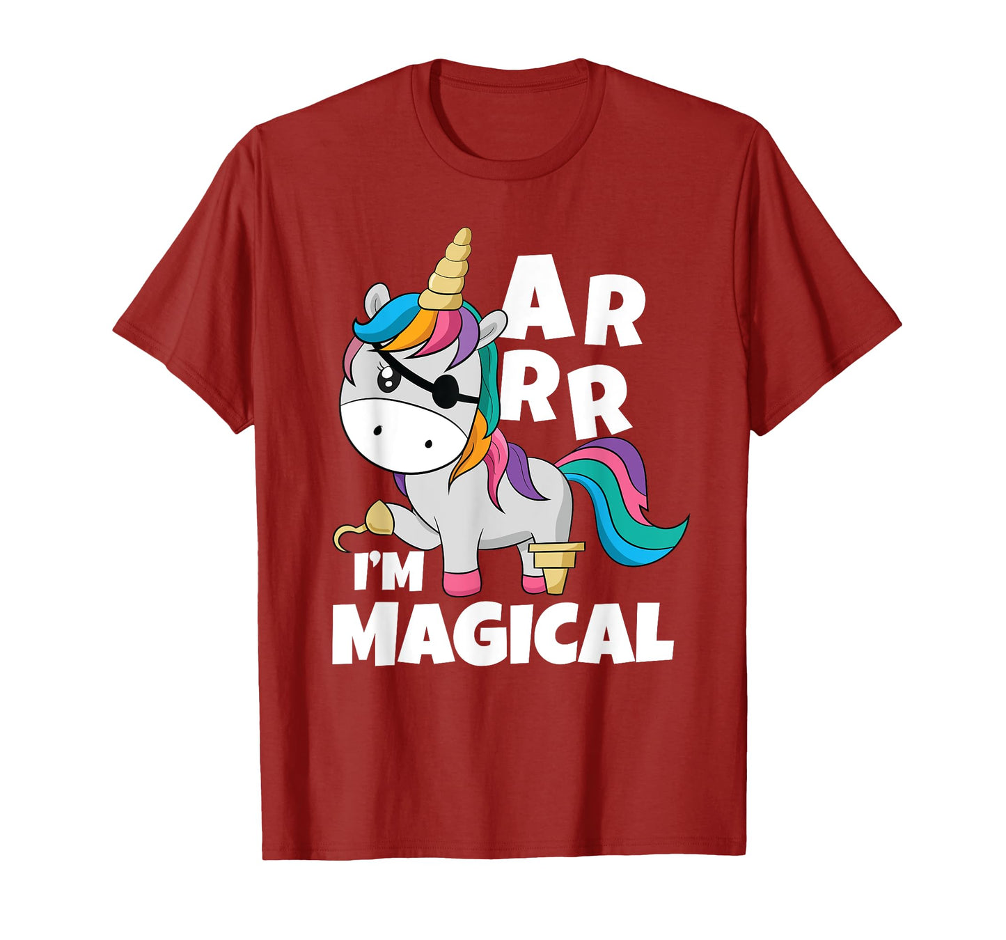I'm Magical Caribbean Buccaneer Toddler Girl Unicorn Pirate T-Shirt