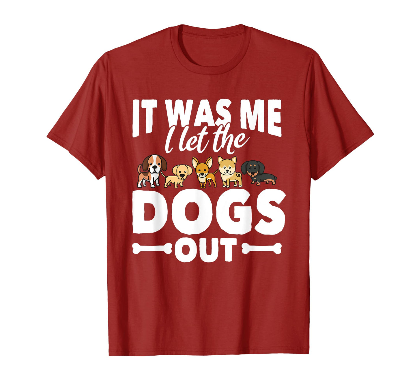 Funny Dog Gift Dog Owners Walking T-Shirt for Men Women Kids