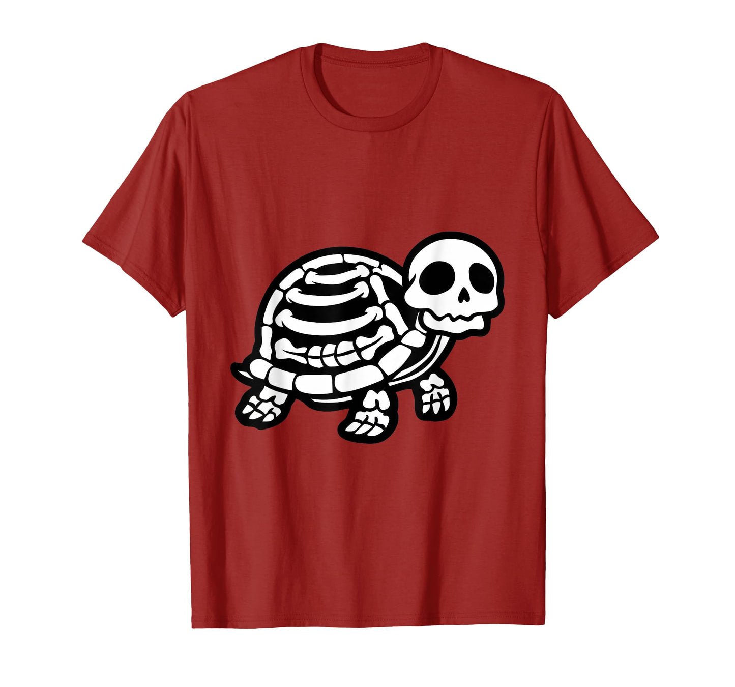 Cute Halloween Turtle Skeleton Tortoise Fossils Archeologist T-Shirt