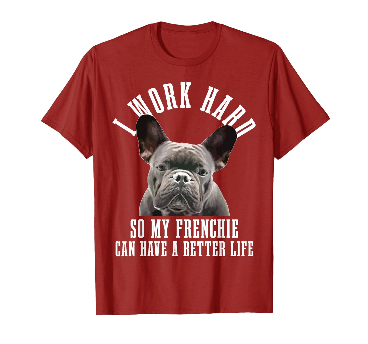 Frenchie Mom Dog Dad Funny French Bulldog Men Women T-Shirt