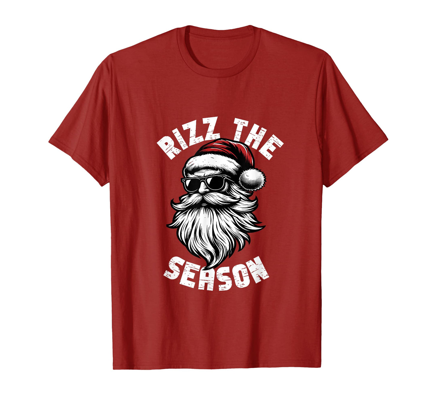 Rizz the Season Funny Santa Christmas T-Shirt