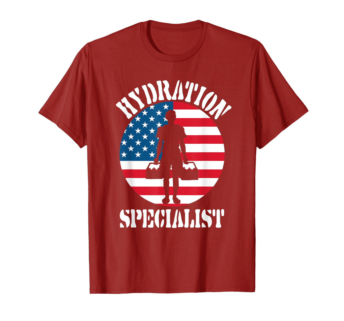 Hydration Specialist Team Manager Football Hydrated Waterboy T-Shirt