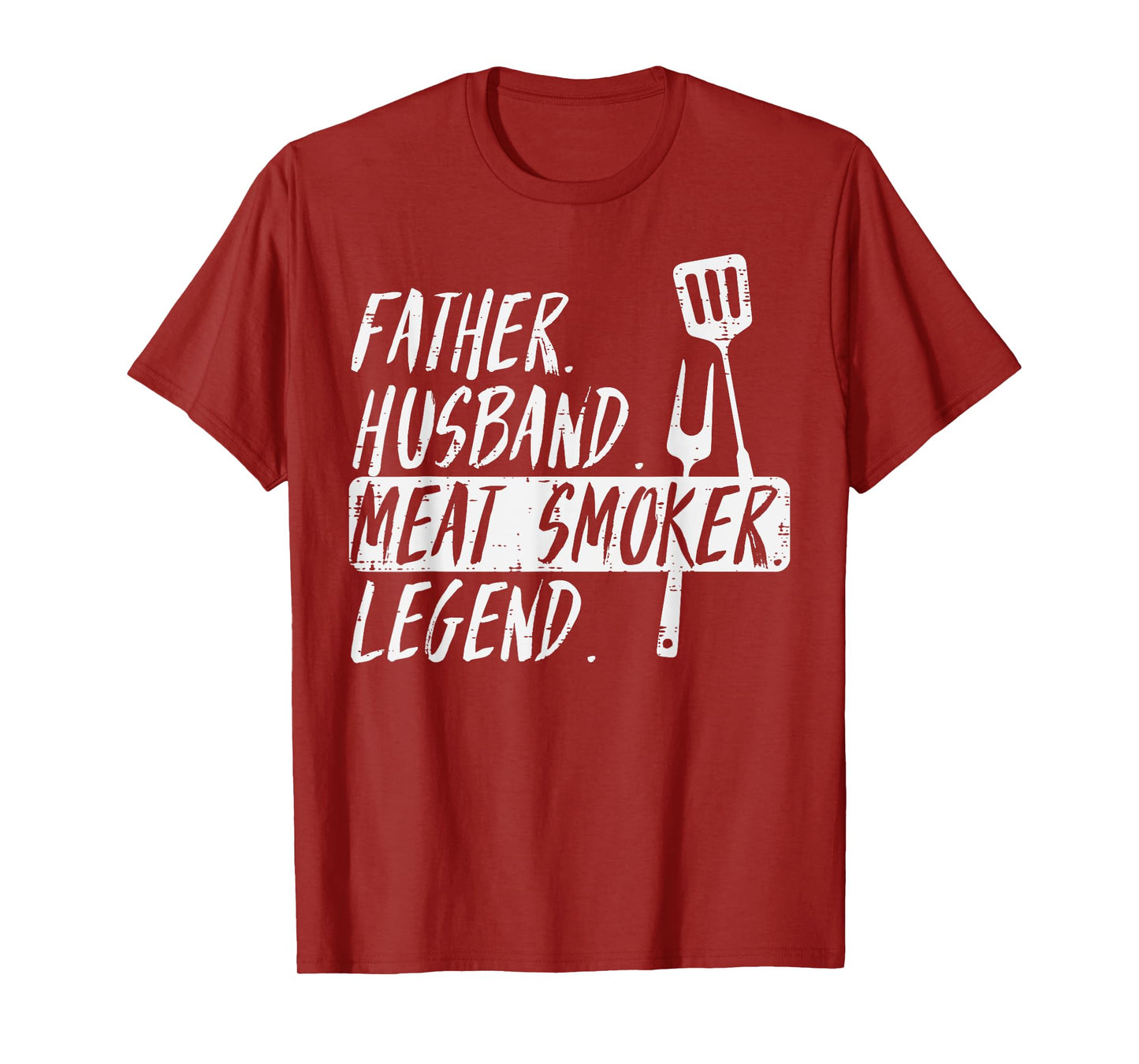 Father Husband Meat Grill Legend Bbq Barbecue Grill Men T-Shirt