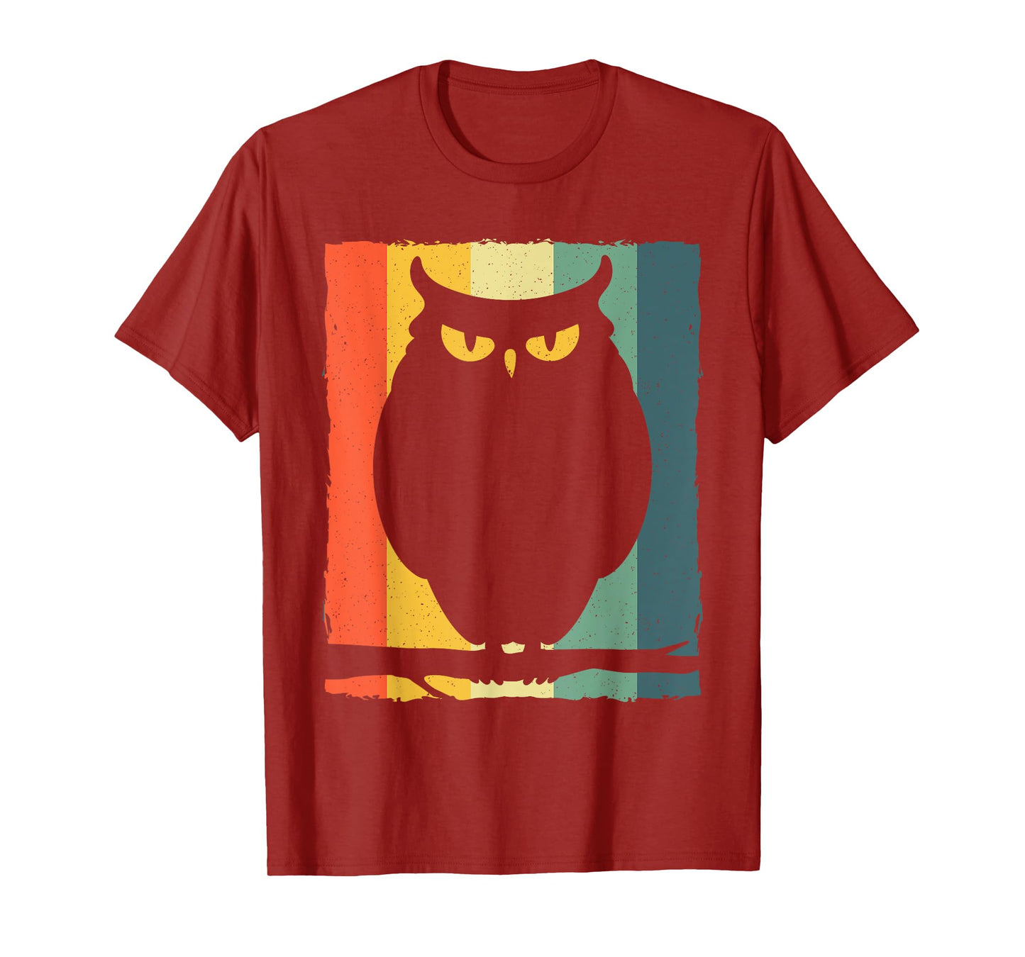 Vintage Owl Art For Men Women Kids Owl Bird Owl Lover T-Shirt