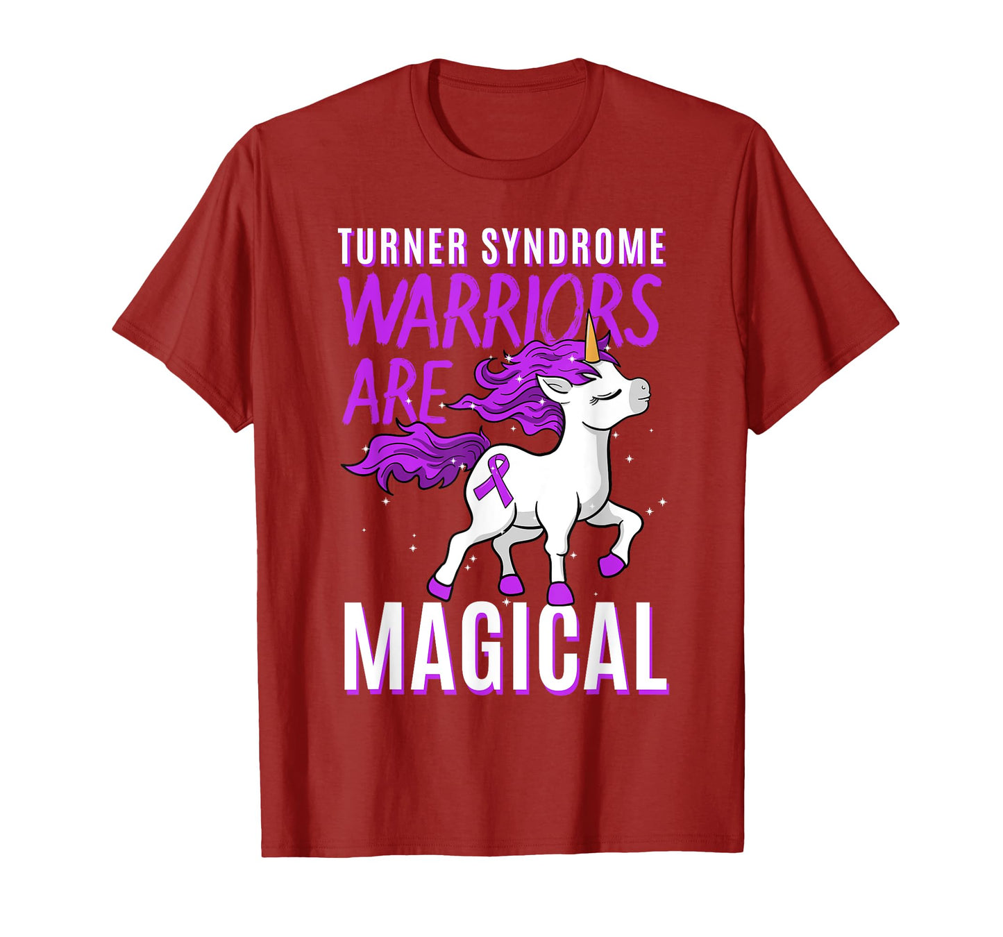 Bonnevie Ullrich Turner Syndrome Awareness 45,X0 TS Unicorn T-Shirt