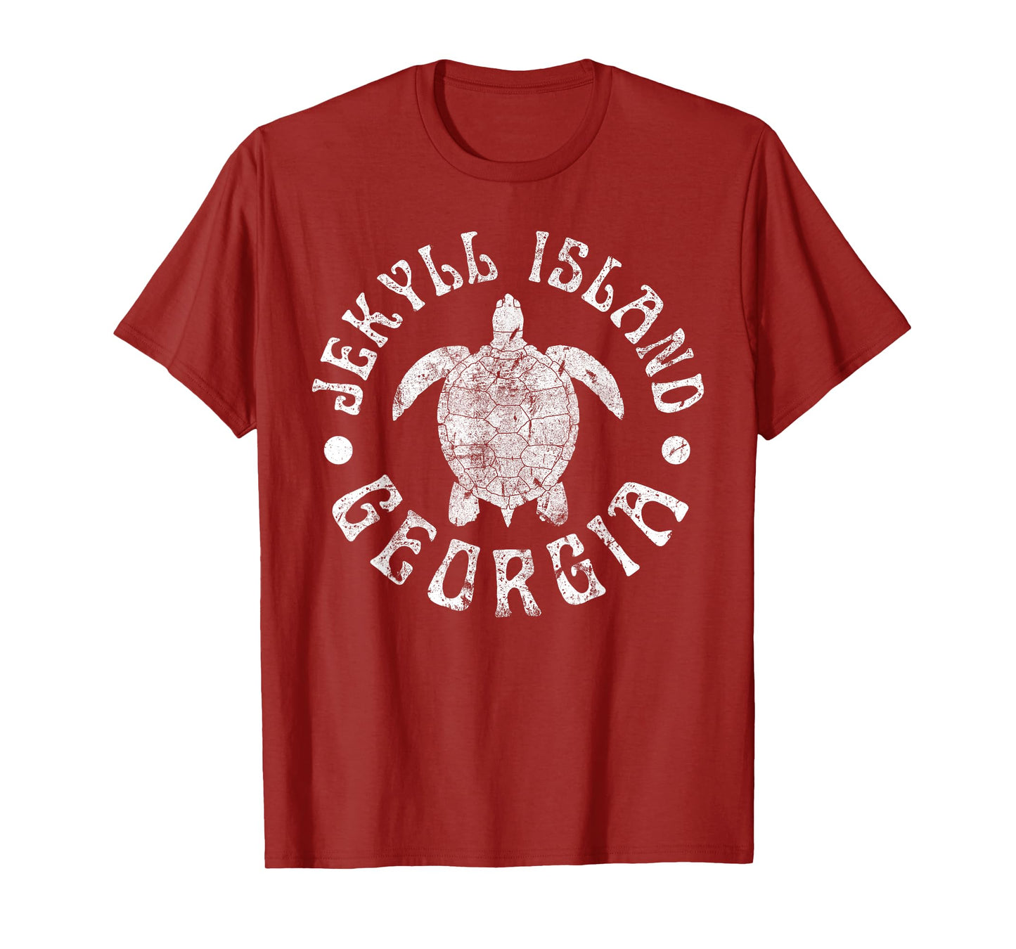 Jekyll Island Georgia Beach Sea Turtle Summer Vacation Men Women Girls Kids T-Shirt