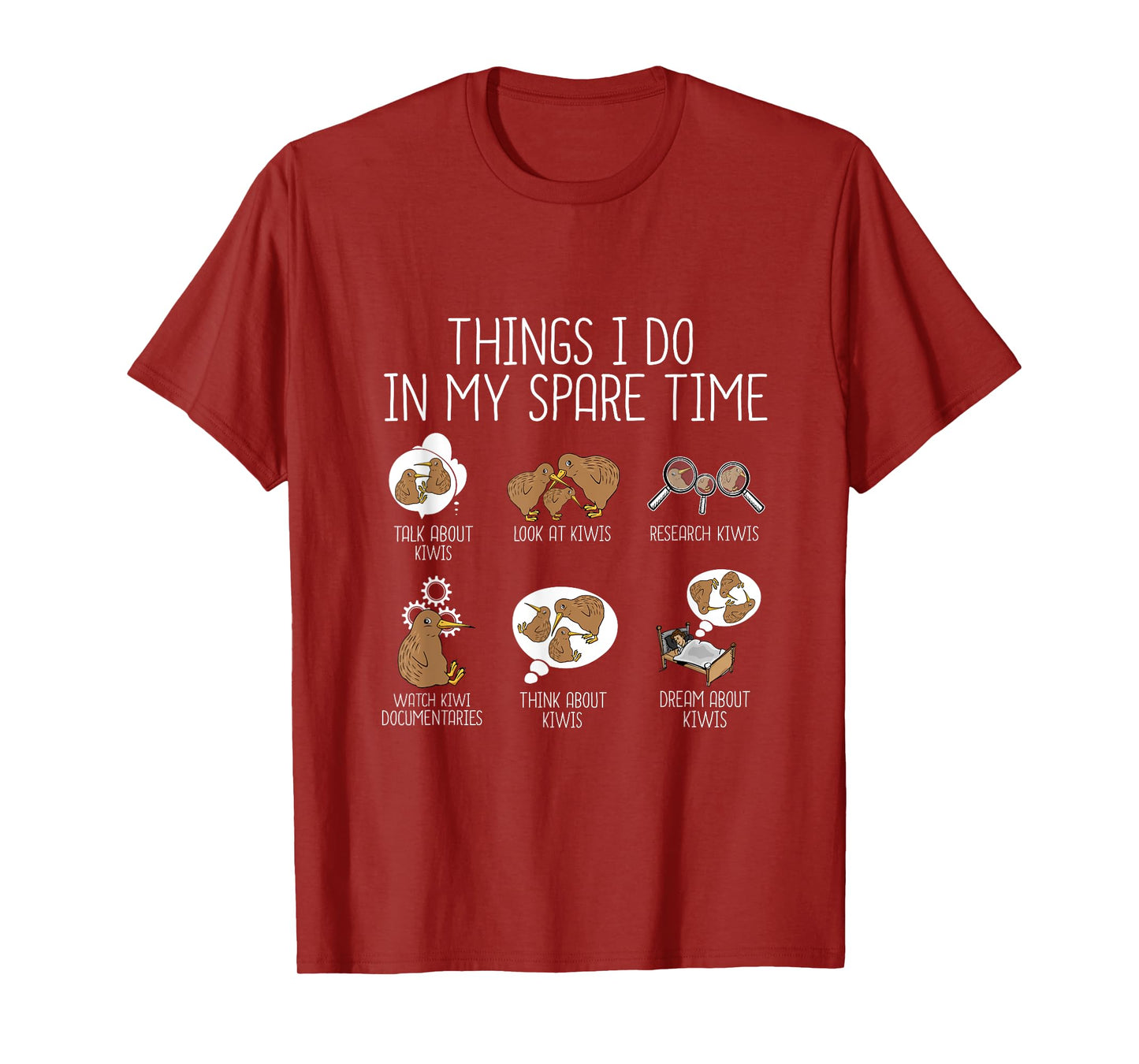 Kiwi Bird Lover Kids Cute Funny Kiwi T-Shirt