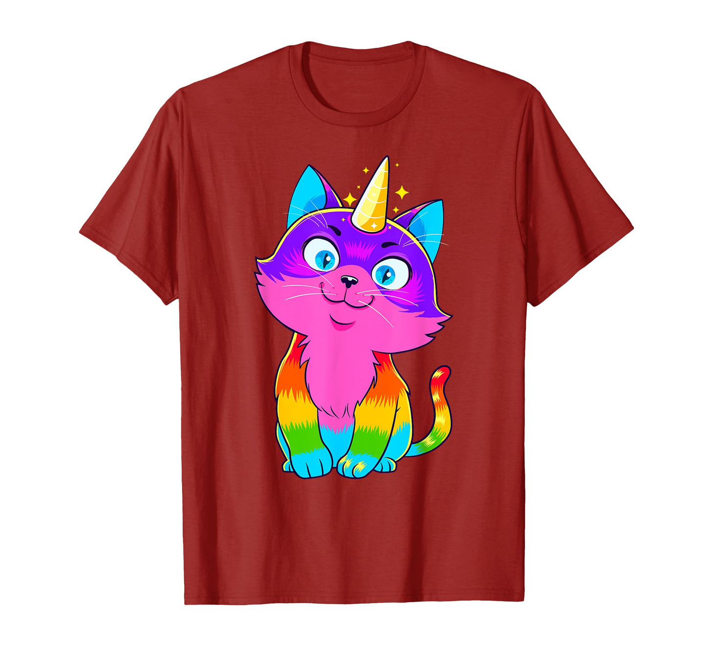 Caticorn Unicorn Cat Unikitty Kittycorn Cats Girls Women T-Shirt