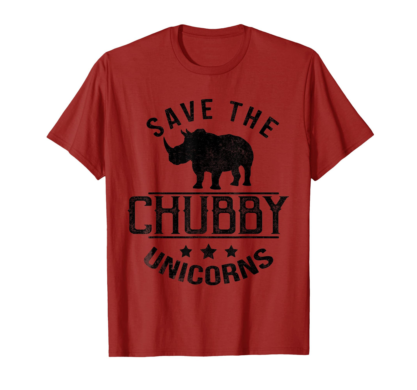 Save the Chubby Unicorns Rhino T-Shirt