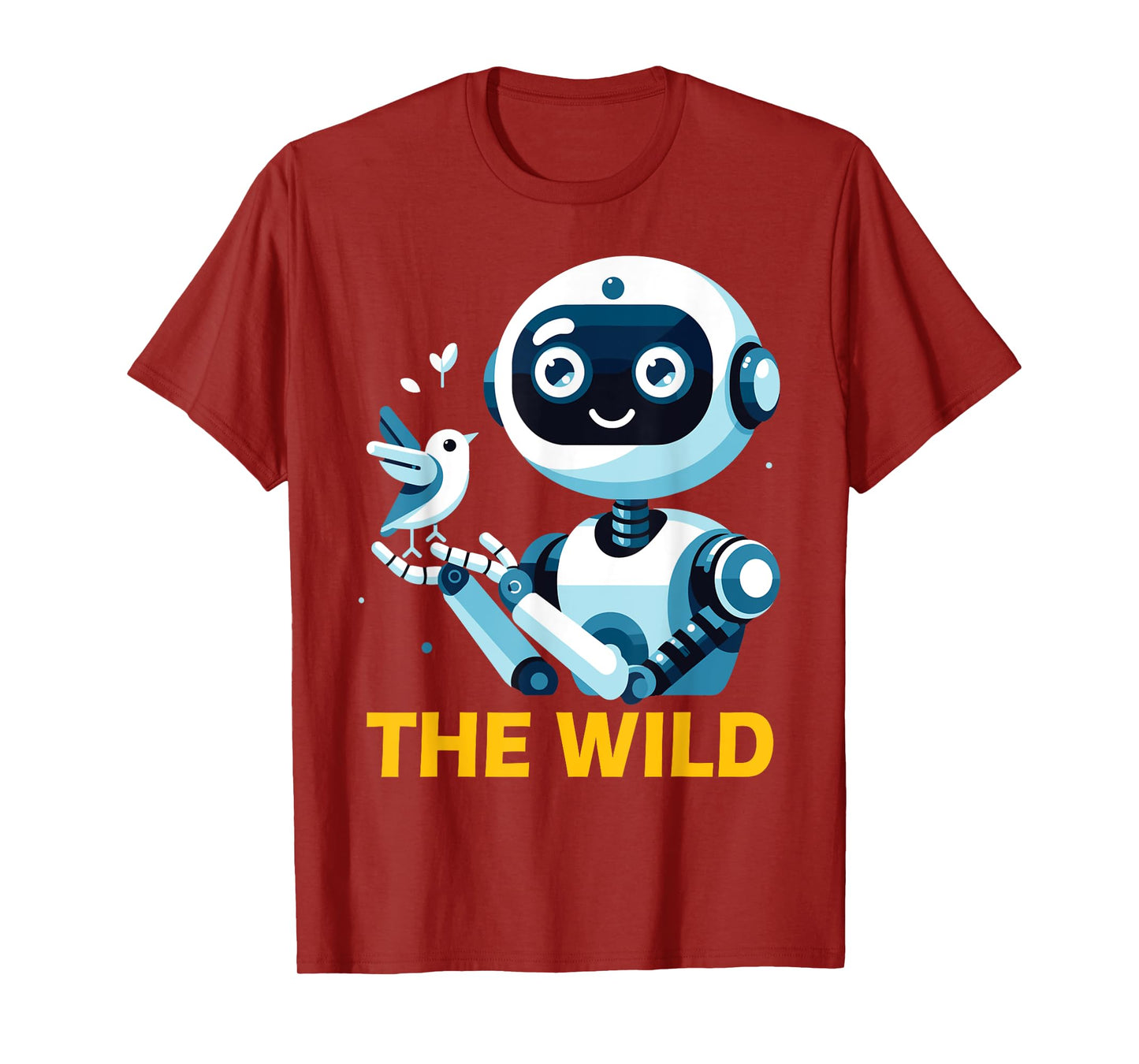 Wild Retro Vintage Machine ROBOT Art Science & Math Boy Kid T-Shirt