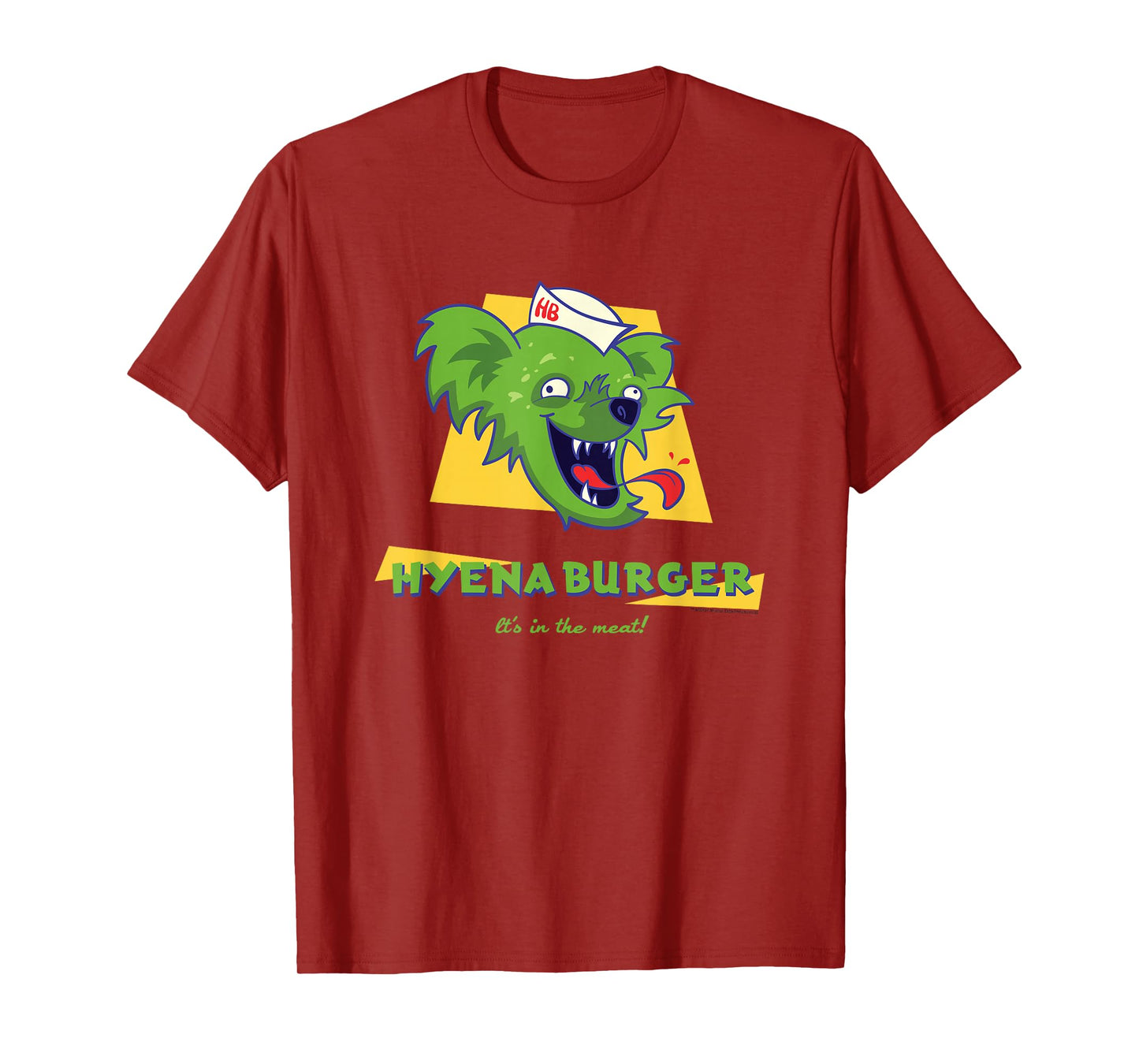 12 Monkeys Hyena Burger Comfortable T-Shirt - Official Tee T-Shirt