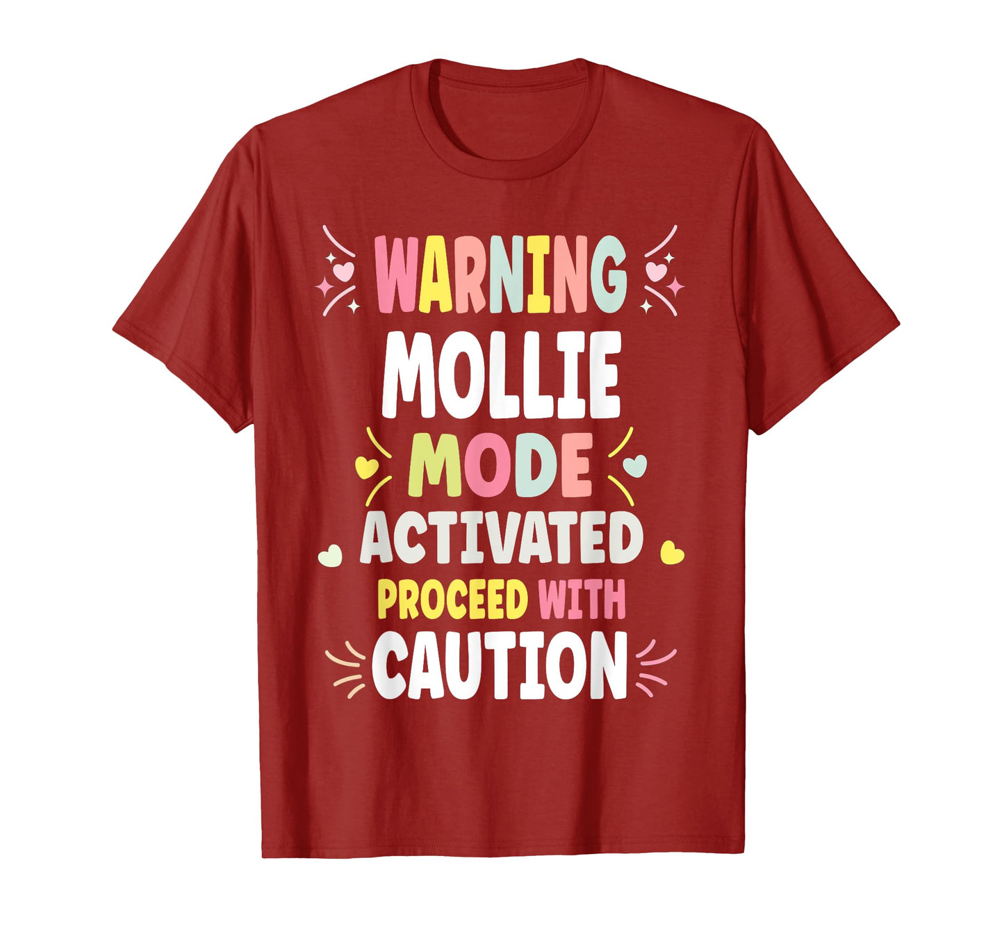 MOLLIE Personalized Women's Gift Custom MOLLIE T-Shirt