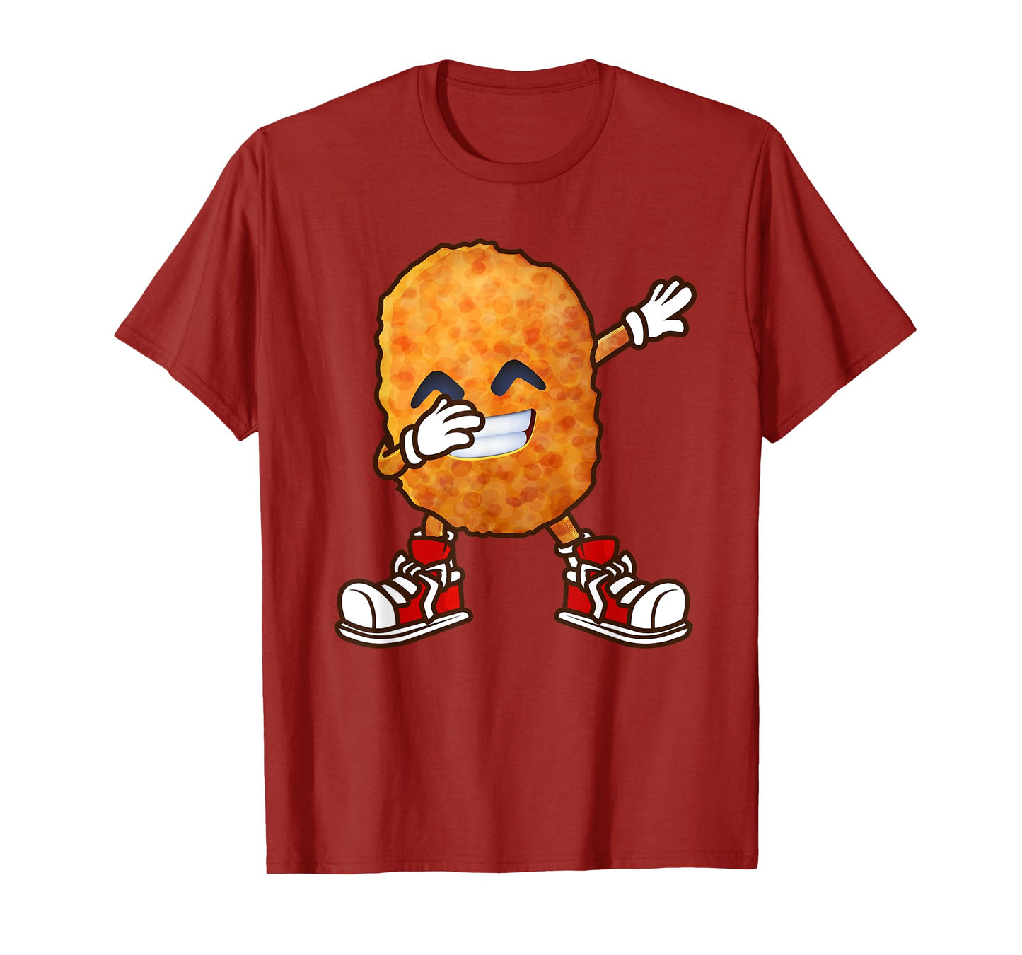 Funny Dabbing Chicken Nuggets Design For Kids Nugget Lover T-Shirt