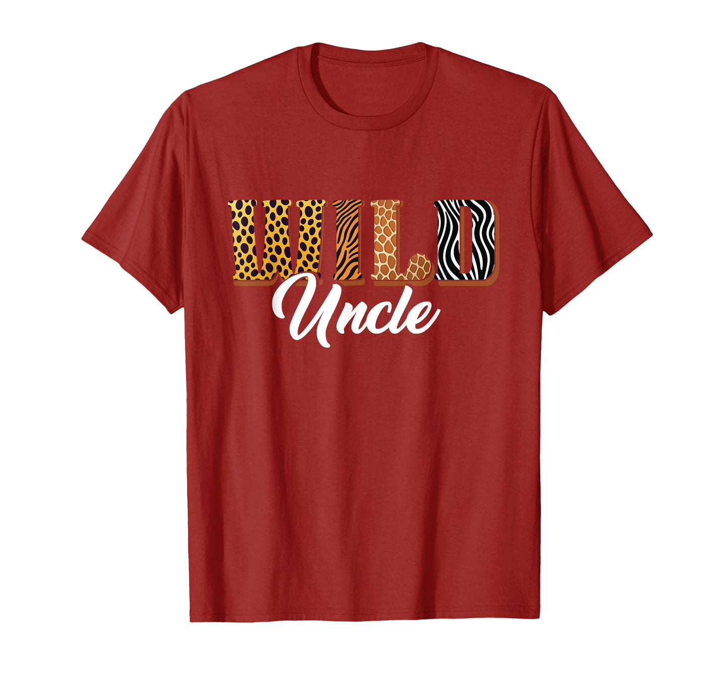 Wild Uncle Zoo Safari Jungle Animal Birthday Matching Family T-Shirt
