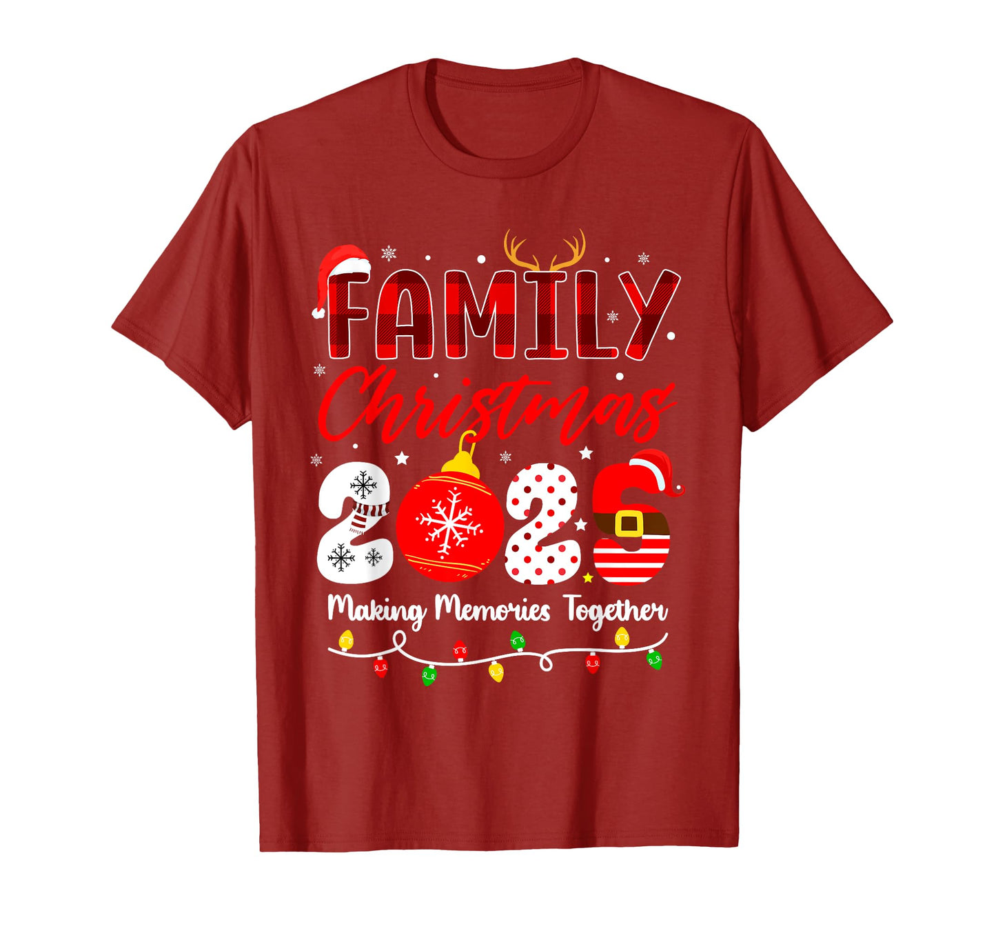 Family Christmas 2025 Matching Family Christmas Xmas T-Shirt