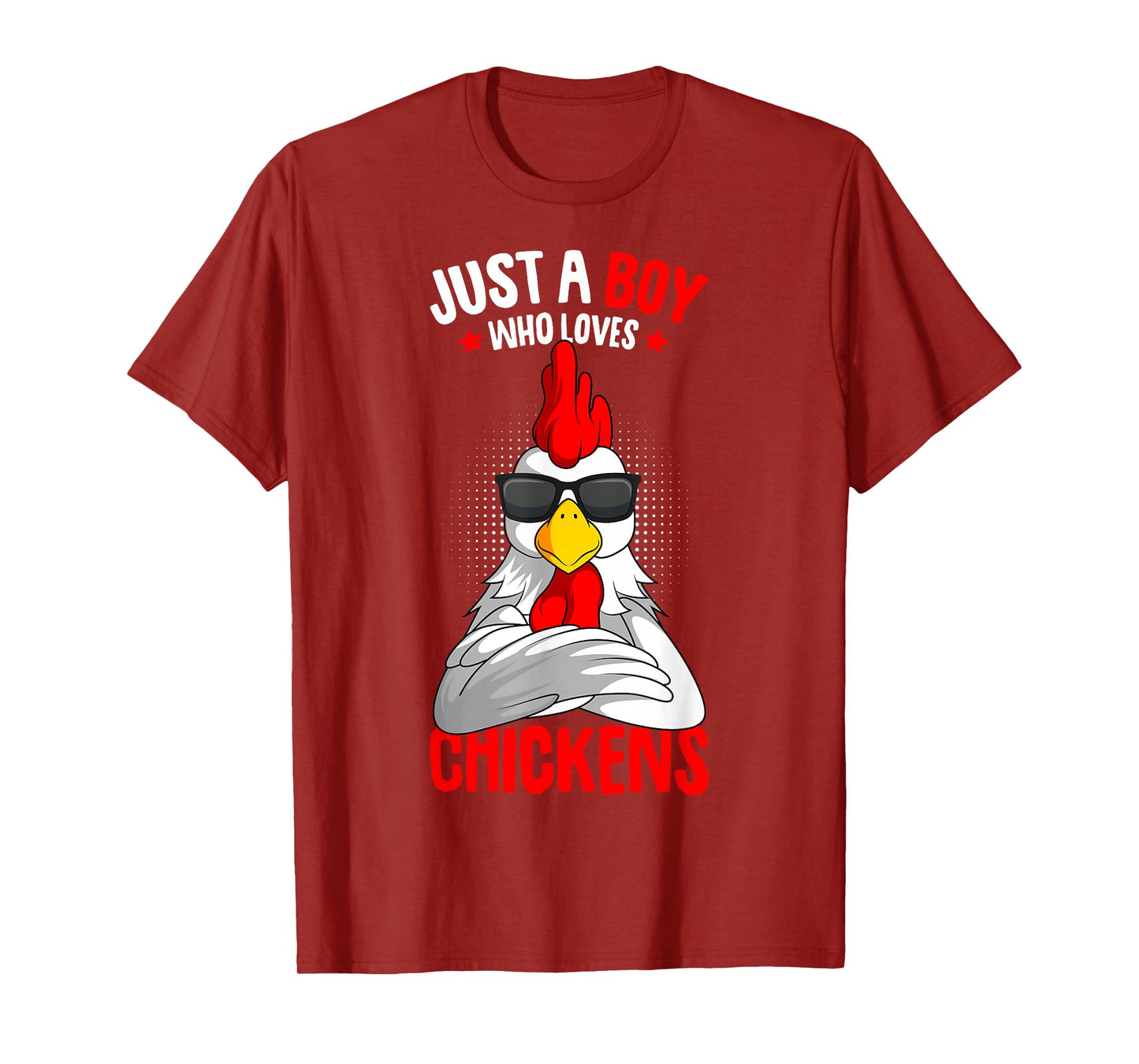 Just a Boy who loves Chickens T-Shirt