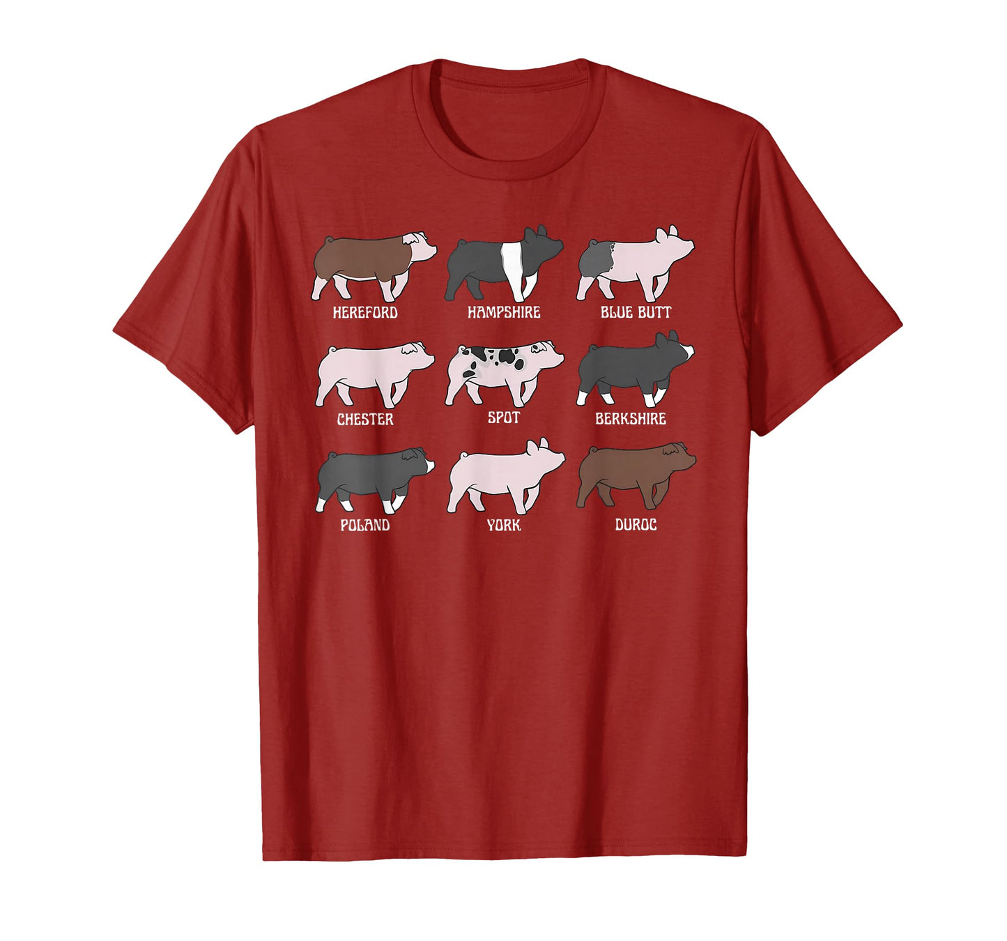 Pig Breed Show Pig Swine Show Stock Show Girl Pig Show Mama T-Shirt