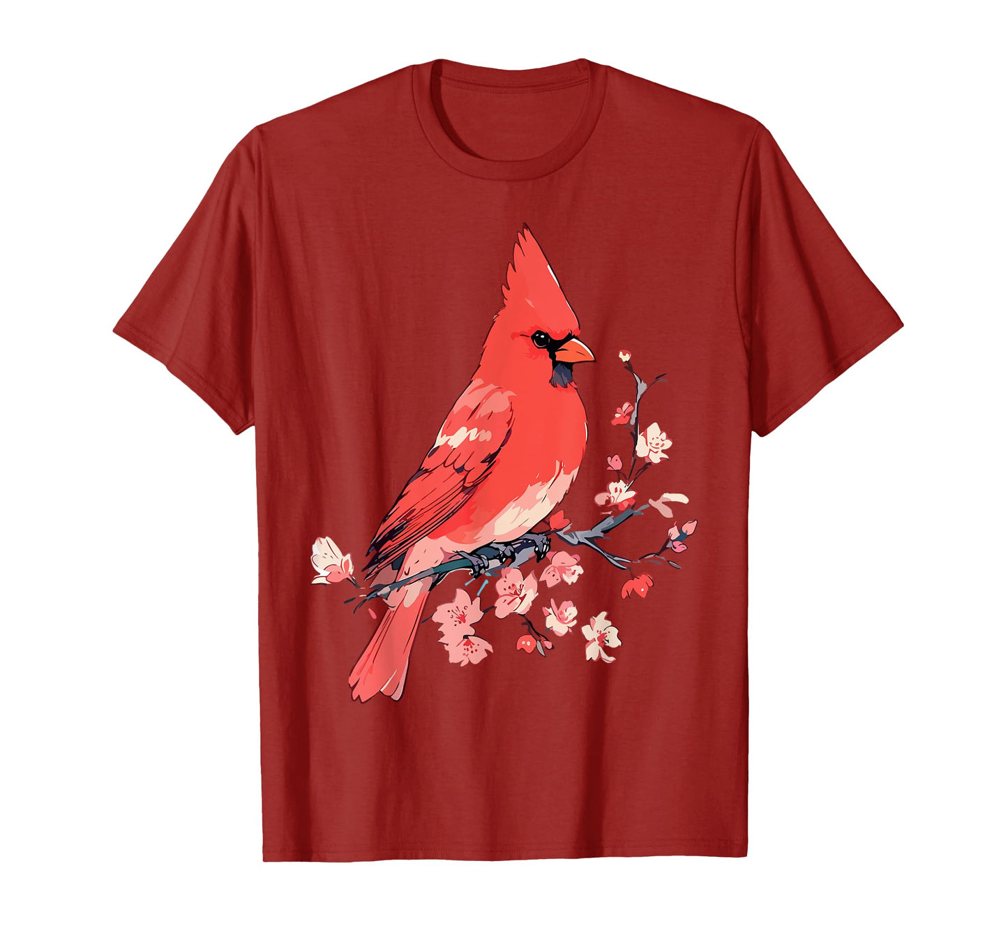 Cardinal bird. Nature's ruby. Beauty in red. T-Shirt