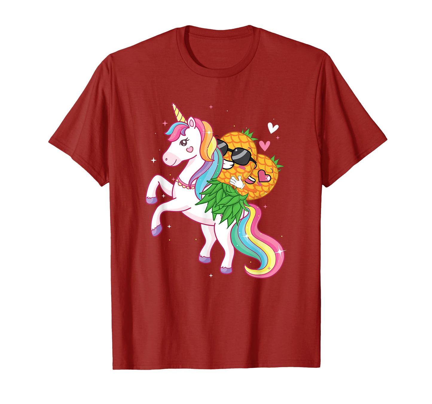 Pineapple Swinger Unicorn - Swinging Lifestyle Polyamory T-Shirt