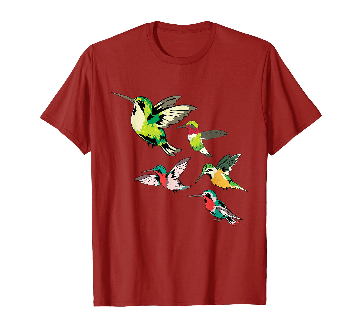 Animal Lover Birdwatching Beautiful Bird Hummingbird T-Shirt