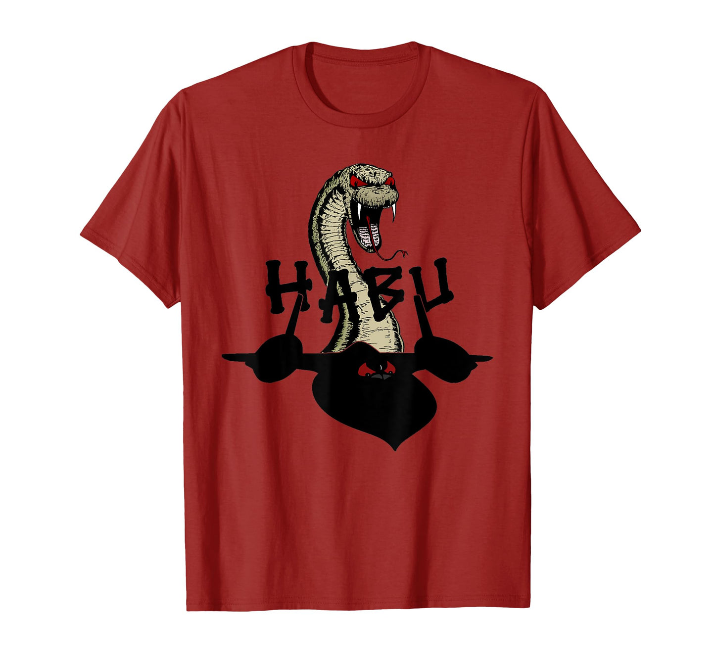 SR-71 Blackbird HABU Spyplane Miltiary Aviator Pilot T-Shirt T-Shirt