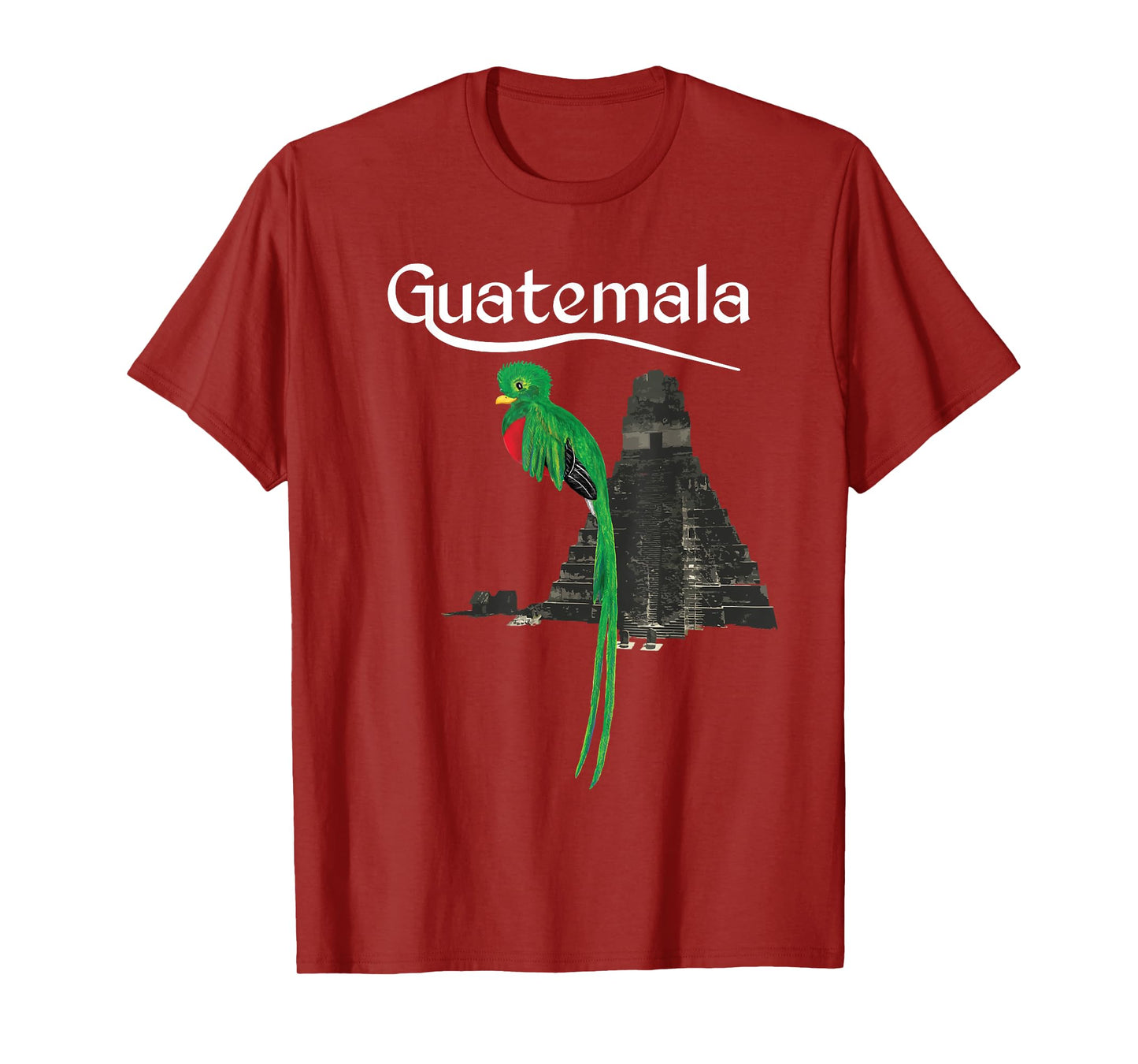 Guatemala Chapin Antigua Quetzal Tikal Peten Maya Guate 502 T-Shirt