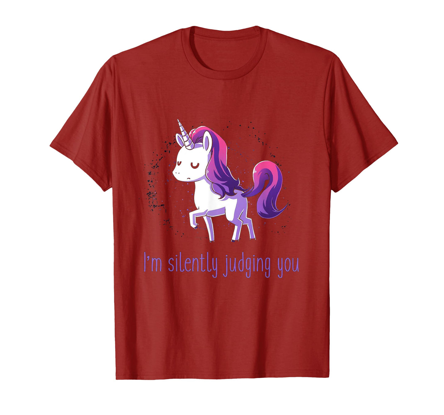 Silently Judging You Unicorn T-Shirt
