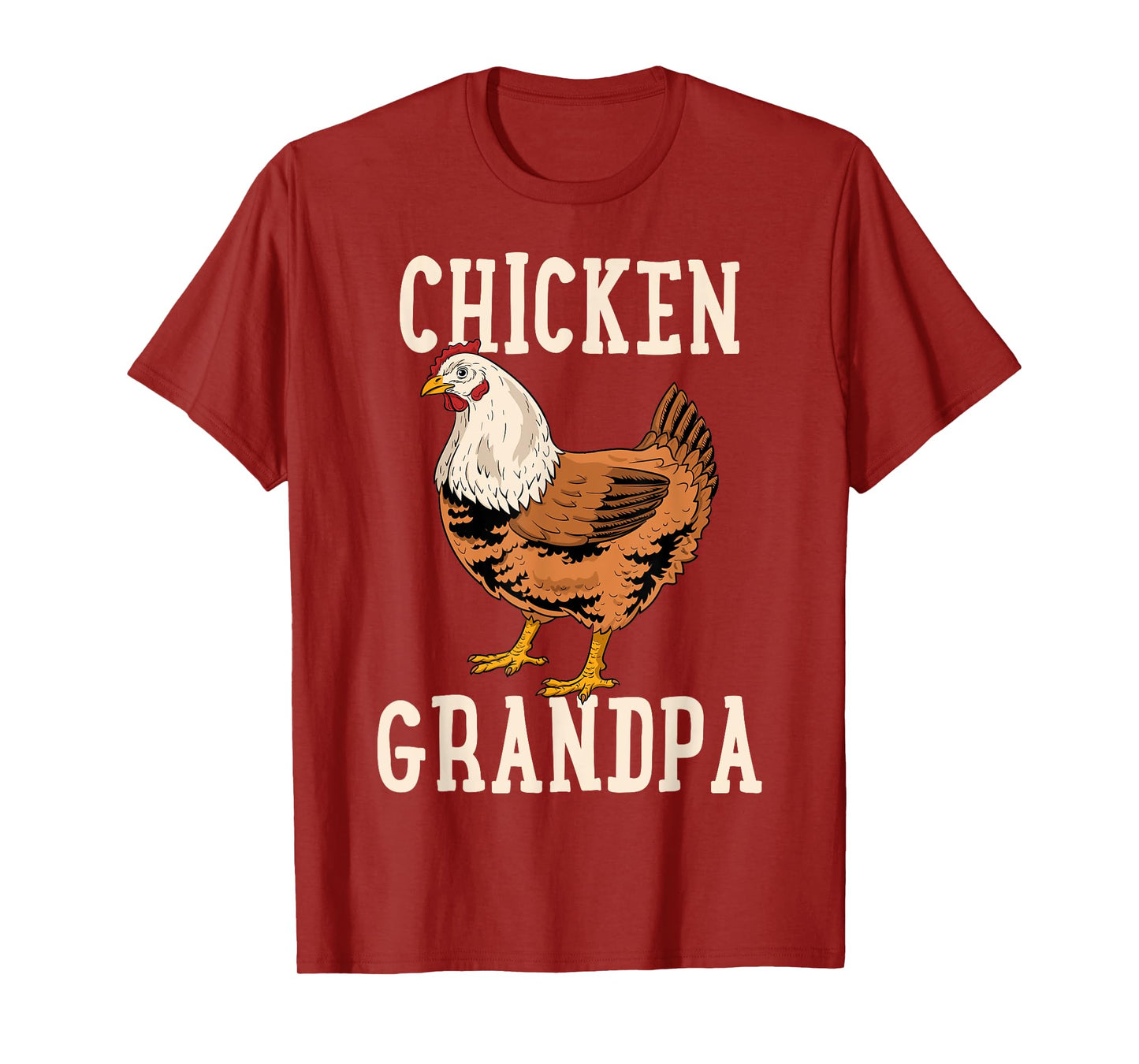 Chicken Grandfather Chicken Grandpa T-Shirt
