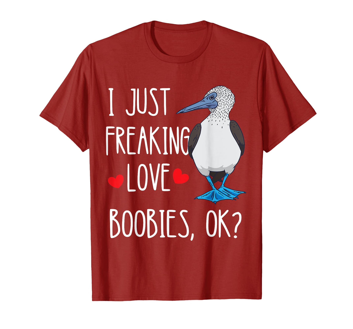 Blue Footed Boobies Bird Lover Tropical Sea Bird T-Shirt