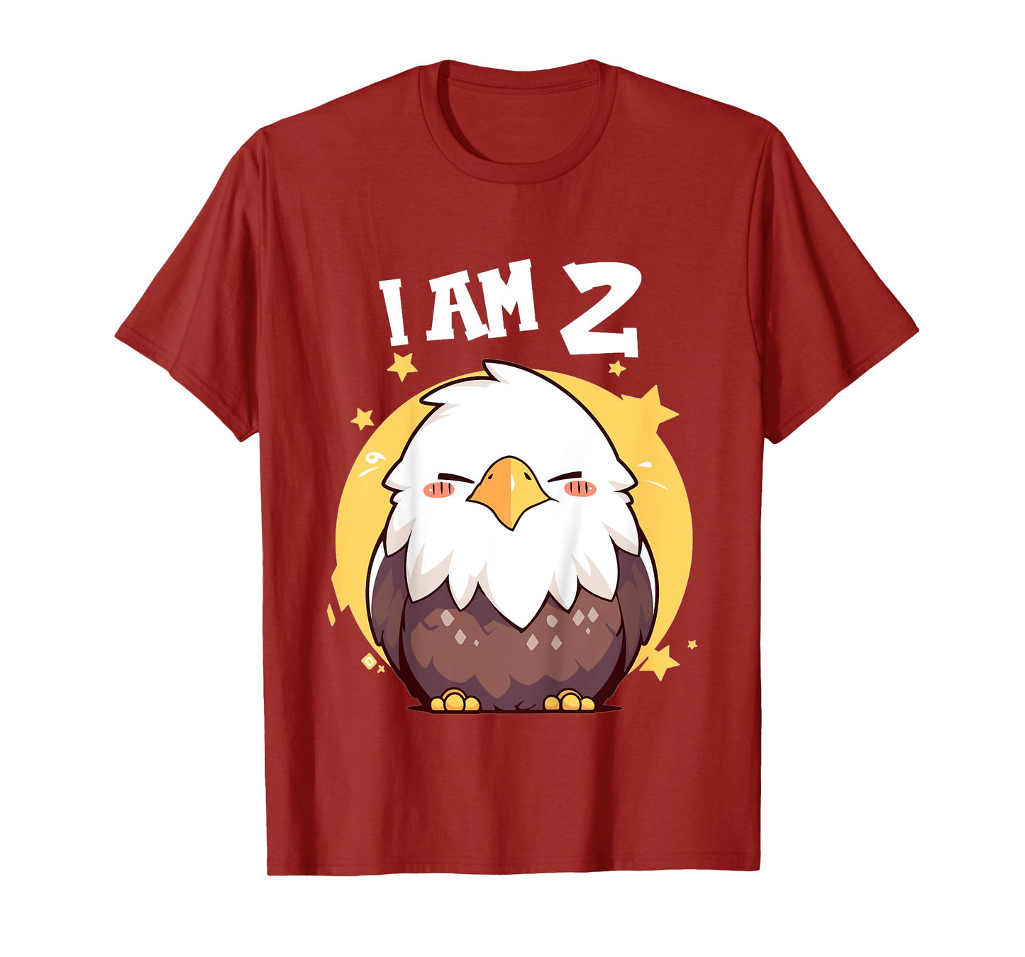 2 Years old 2 birthday Bald Eagles Boy Girl Bald Eagle T-Shirt