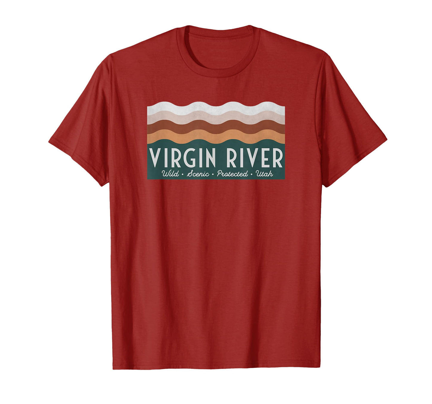 Wild Scenic Protected Utah - Virgin River T-Shirt