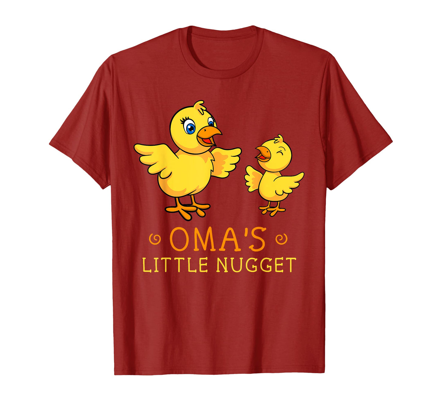 Oma Little Nugget Chick Deutschland Germany Grandma Dutch T-Shirt