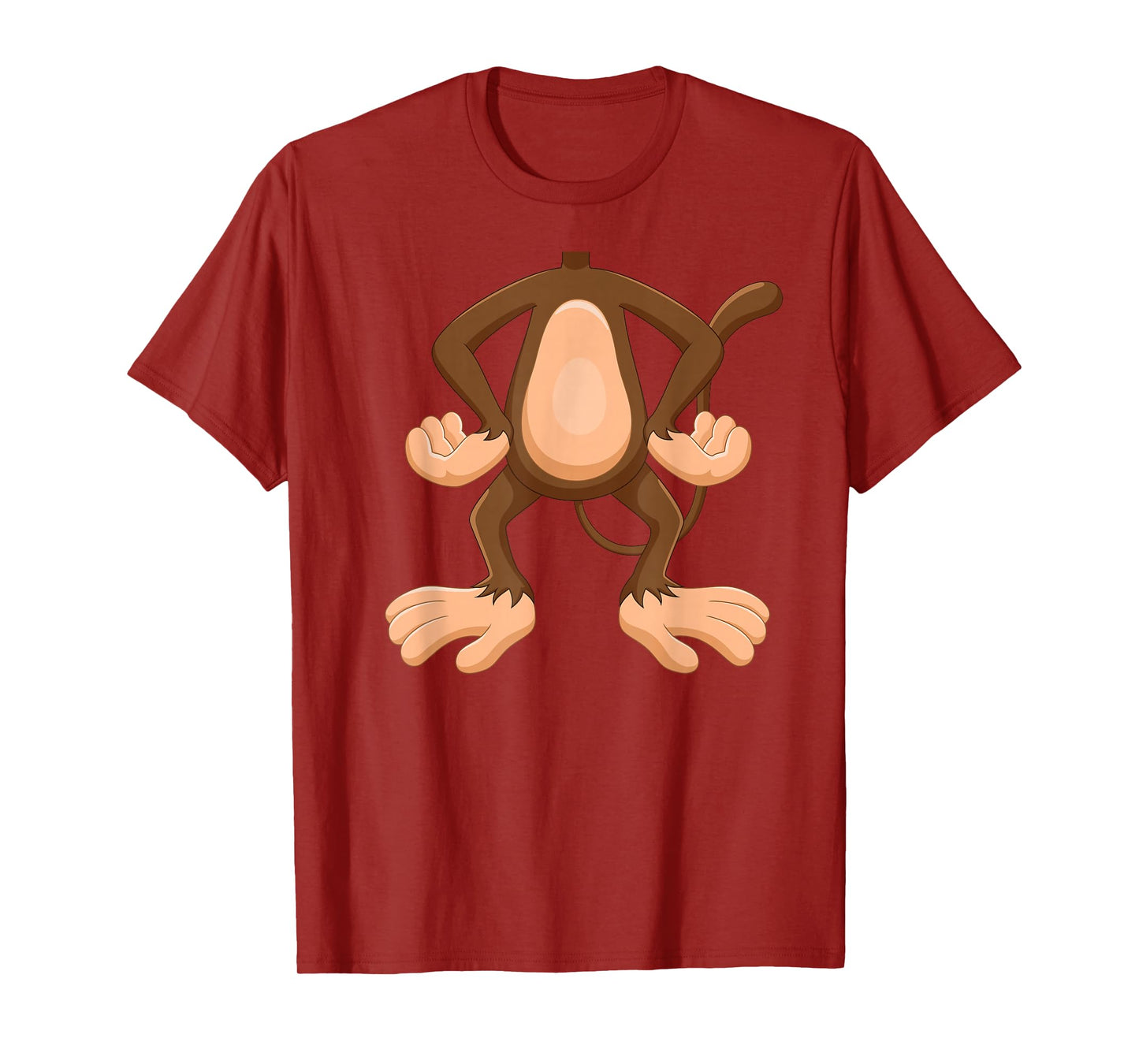 Monkey Costume Cute Boys Girls Zoo T-Shirt