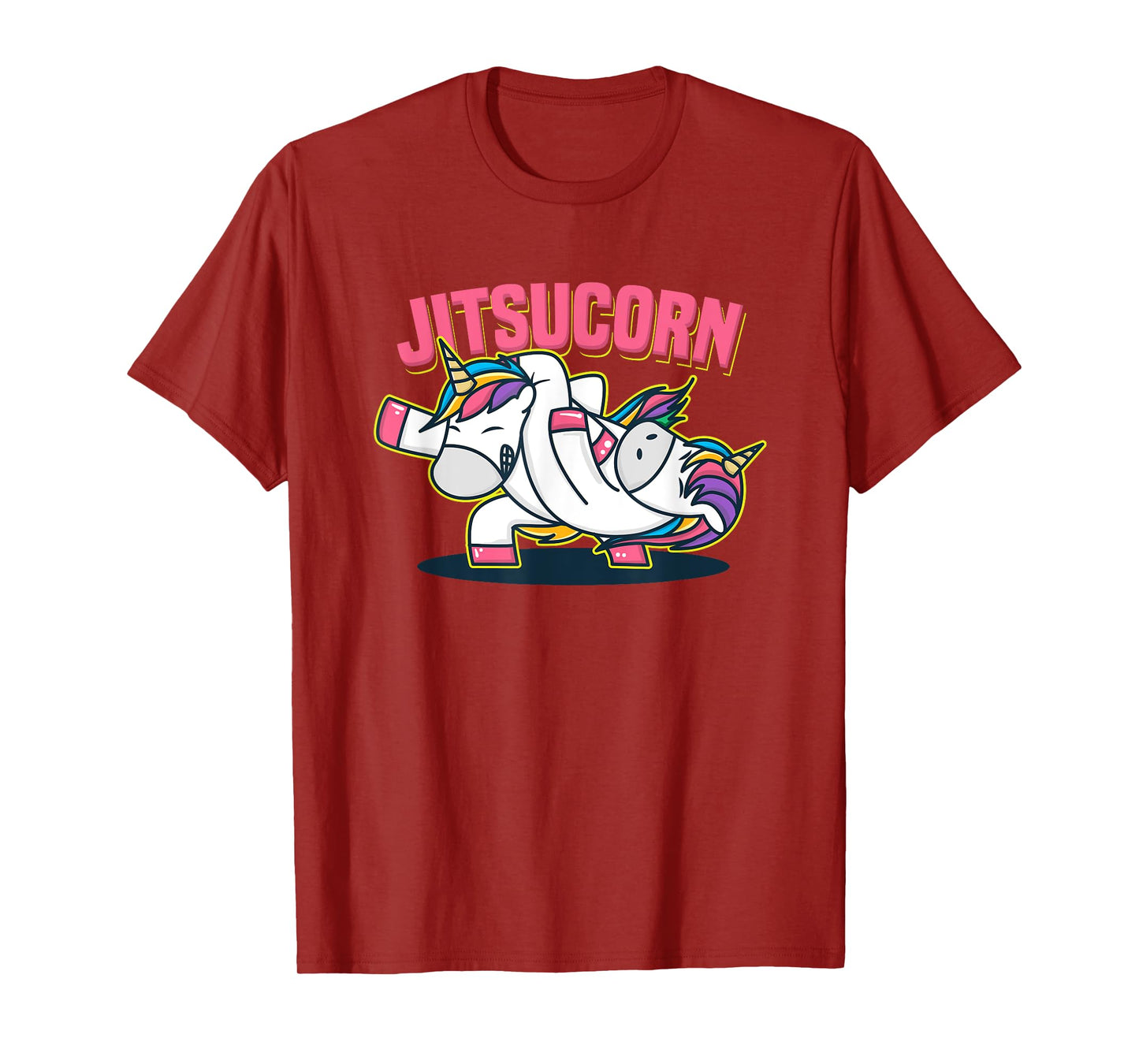 Funny Jiu Jitsu T-Shirt Cute Unicorn Self Defense T-Shirt
