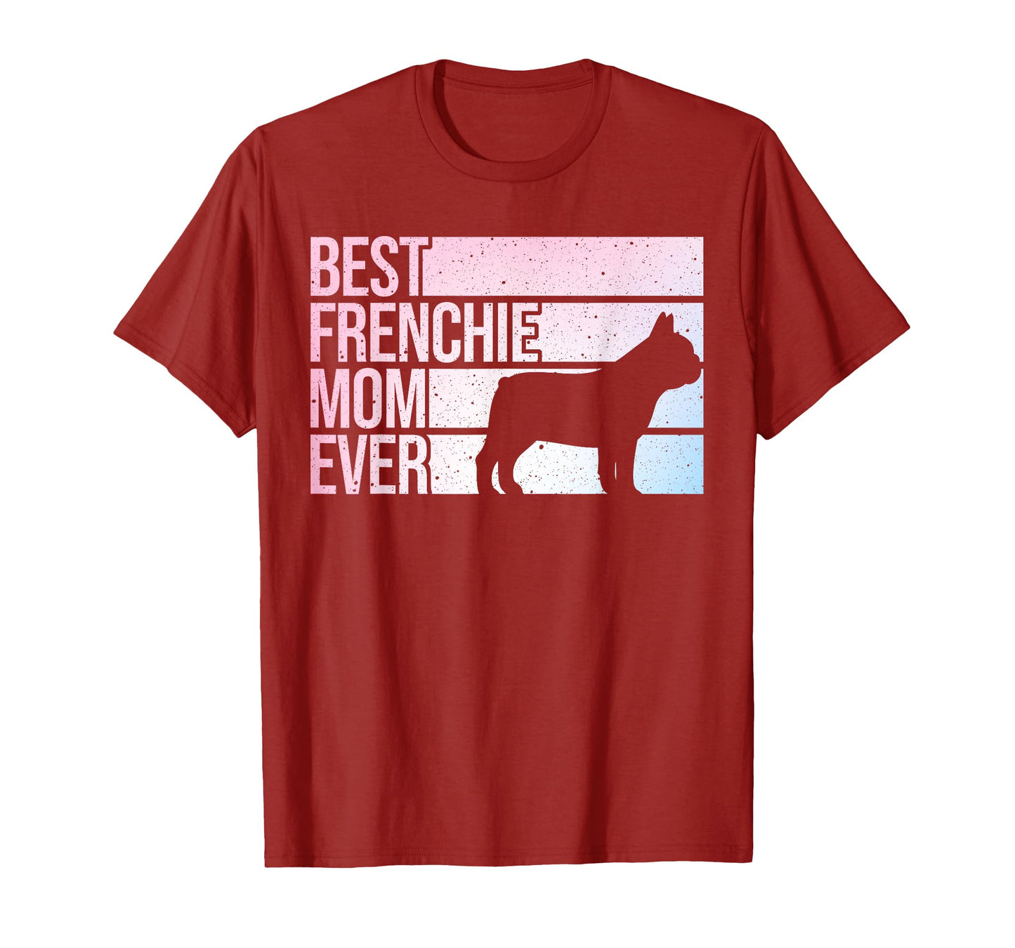 Cute French Bulldog Design for Mom Women Frenchie Bulldog T-Shirt