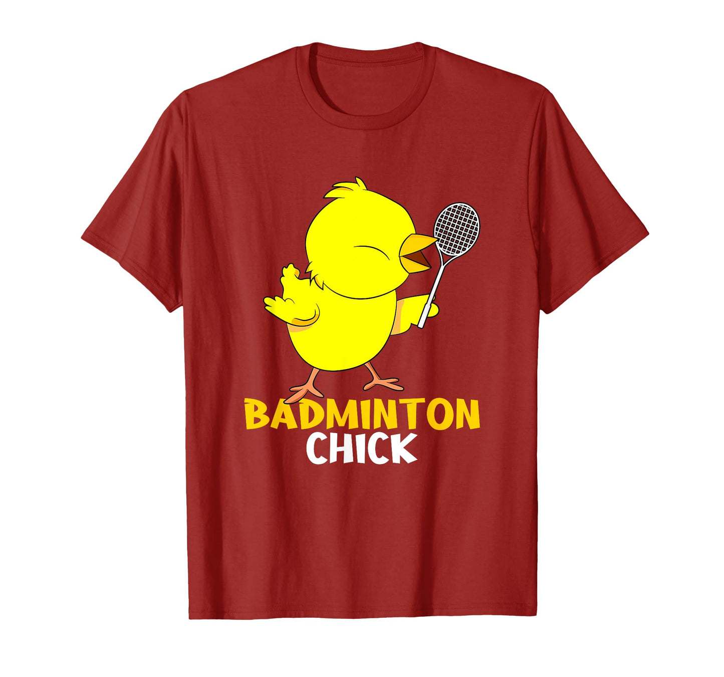 Badminton Chick Chicken Birdie Women Badminton T-Shirt