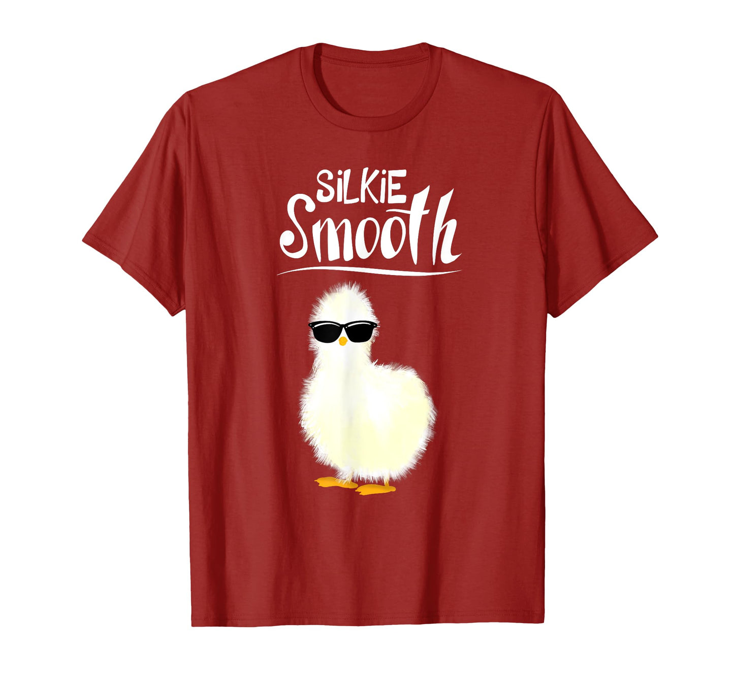 Funny Silkie Smooth Art For Men Women Silkie Chicken Lover T-Shirt