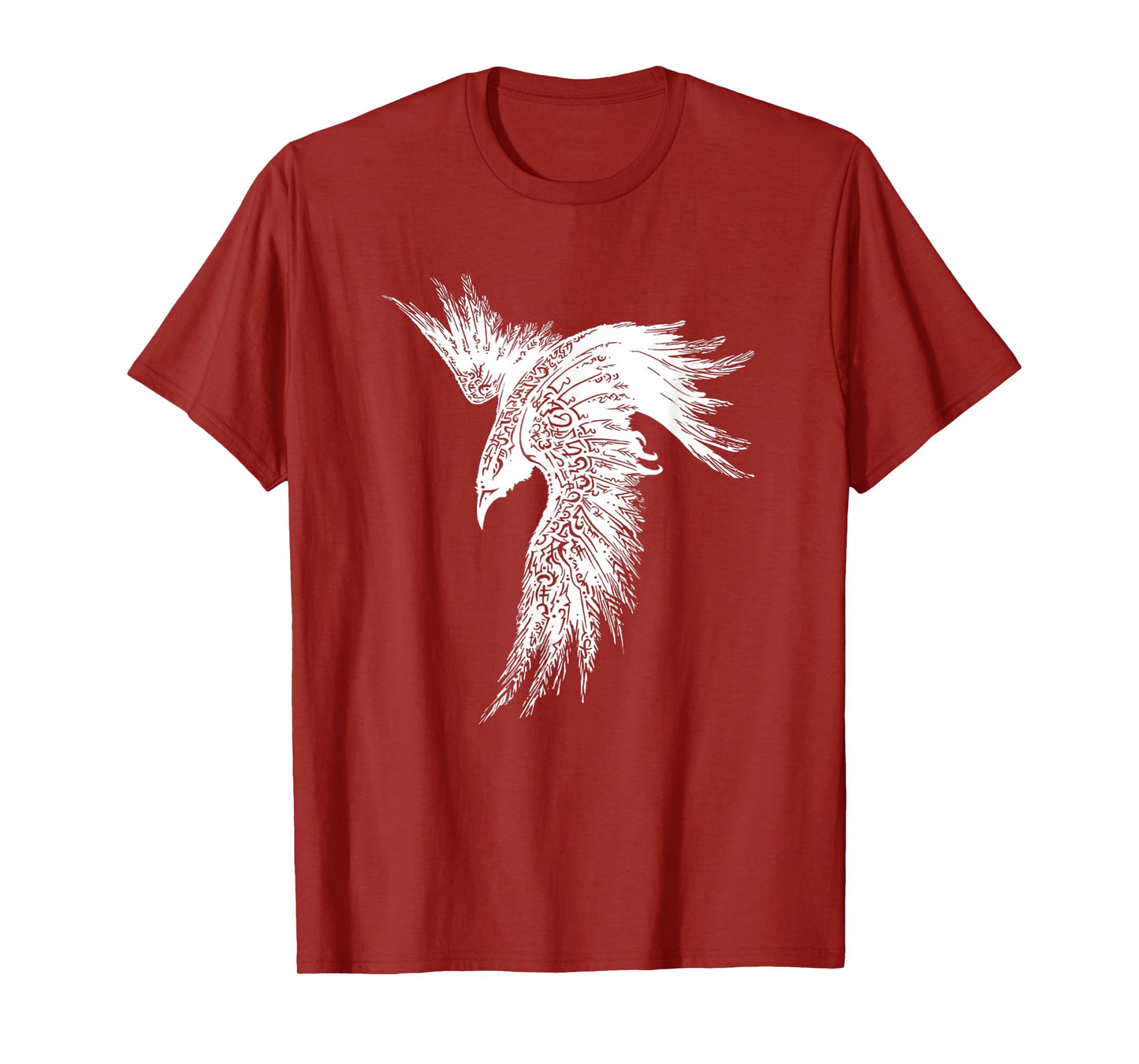 Viking Raven Norse Mythology Beautiful Art Symbols T-Shirt