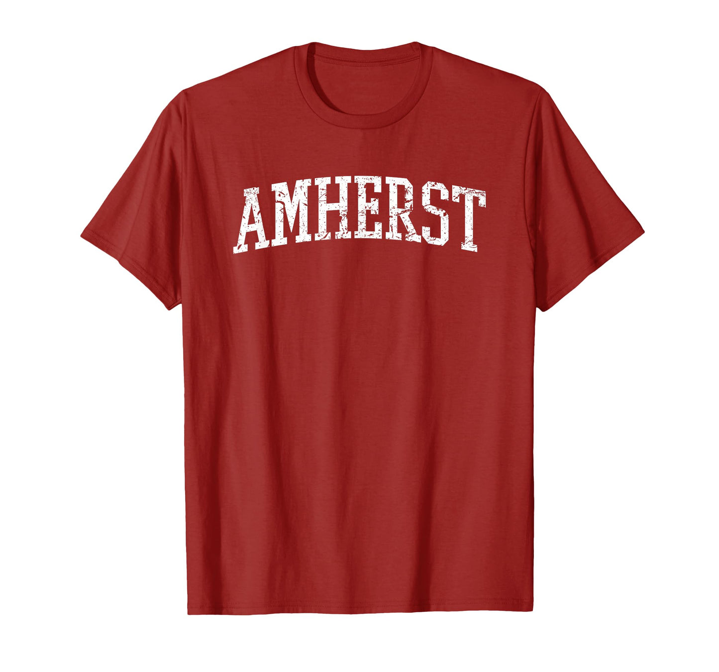 Amherst Mass.- Throwback Design - Vintage Worn Classic T-Shirt