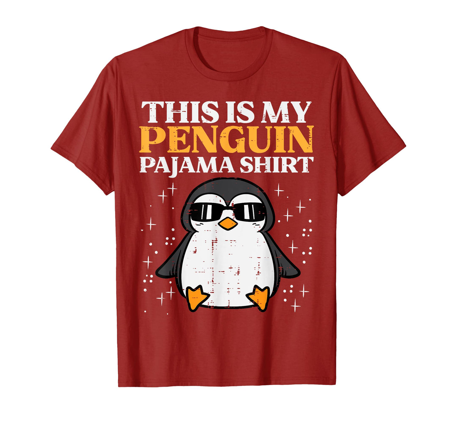 This Is My Penguin Pajama Shirt Girls Boys Kids Women Men T-Shirt