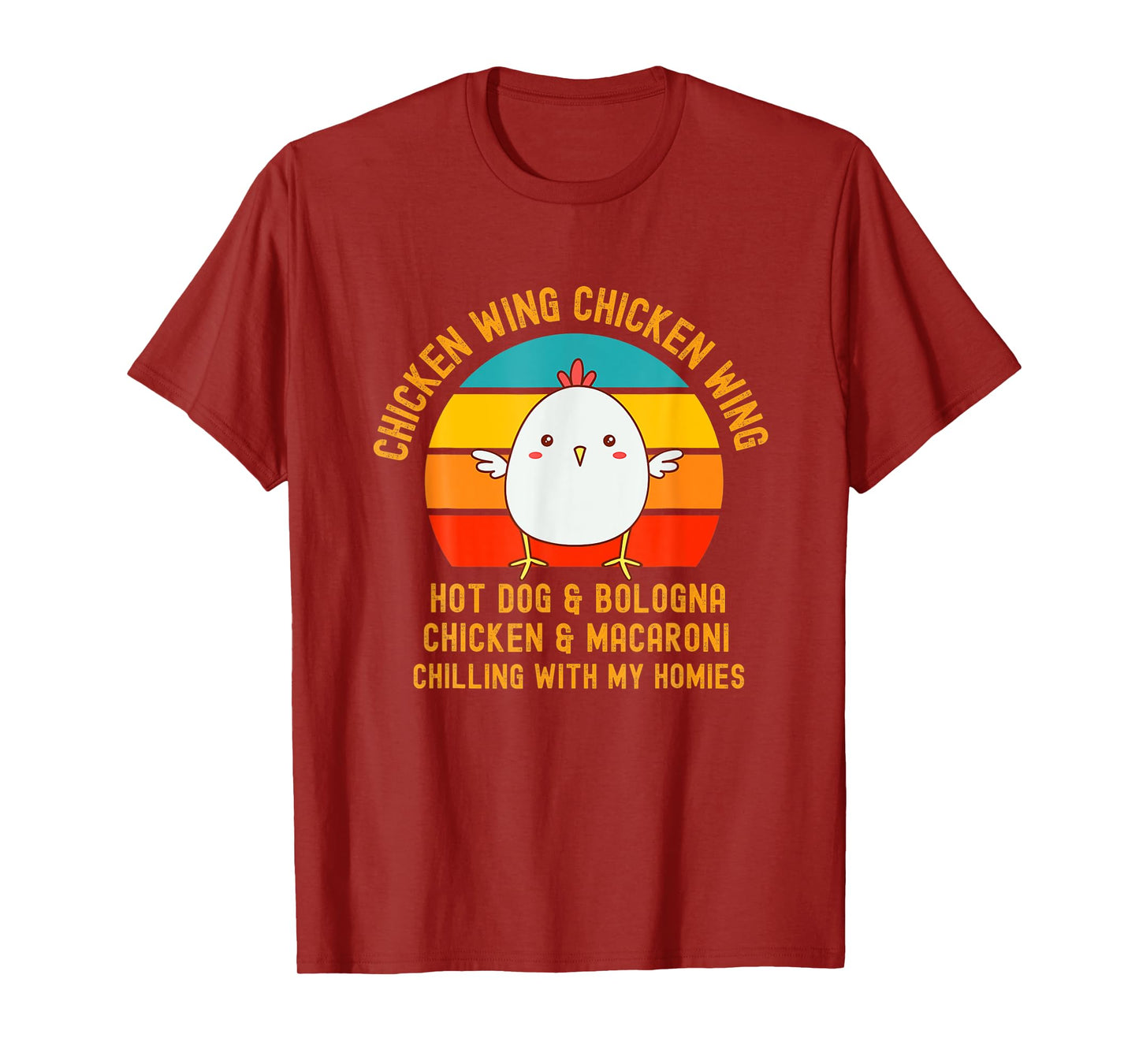 Chicken Wing Chicken Wing Hot Dog And Bologna Toddler 5T T-Shirt