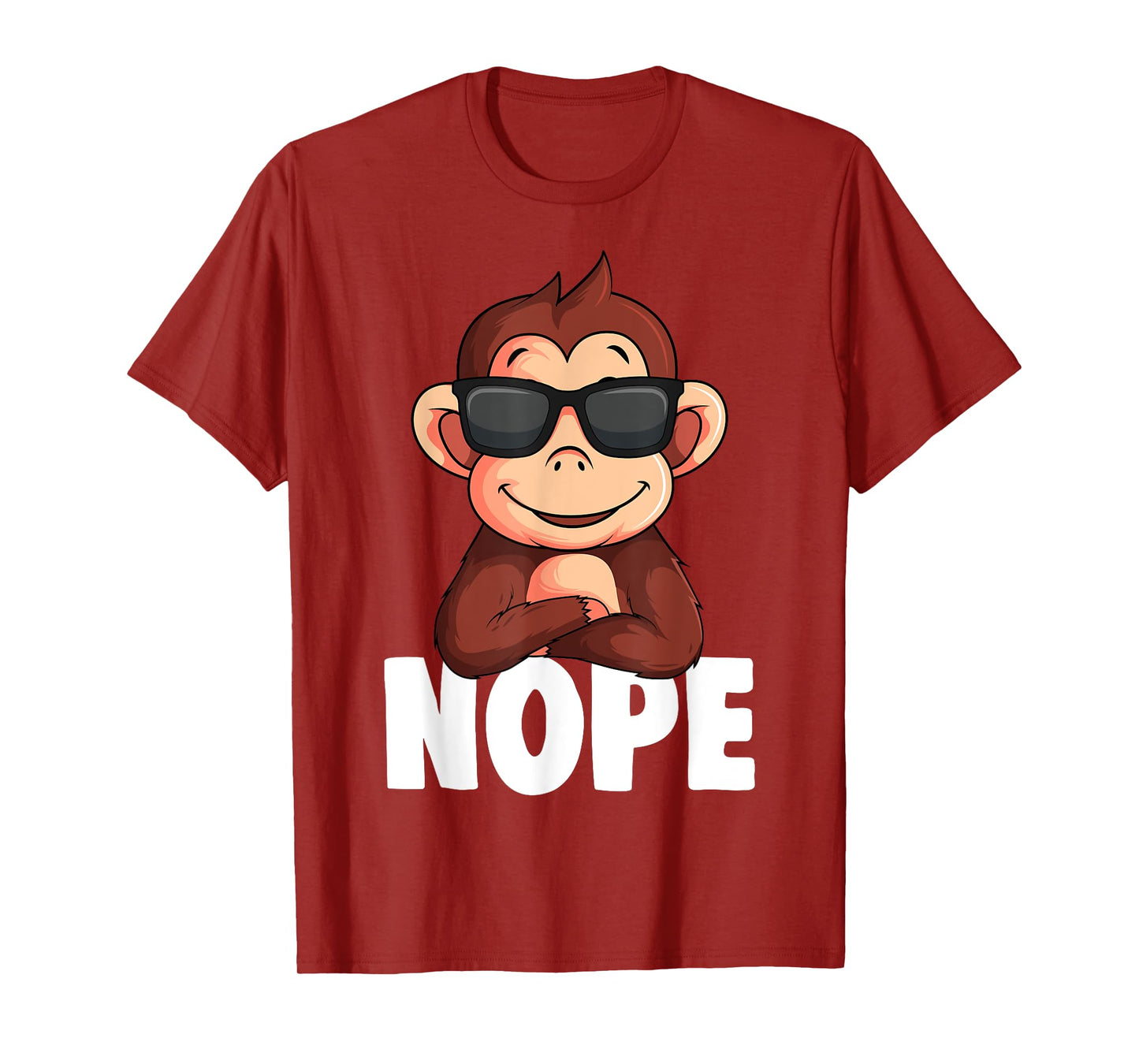 Monkey Boys Girls Kids Women T-Shirt