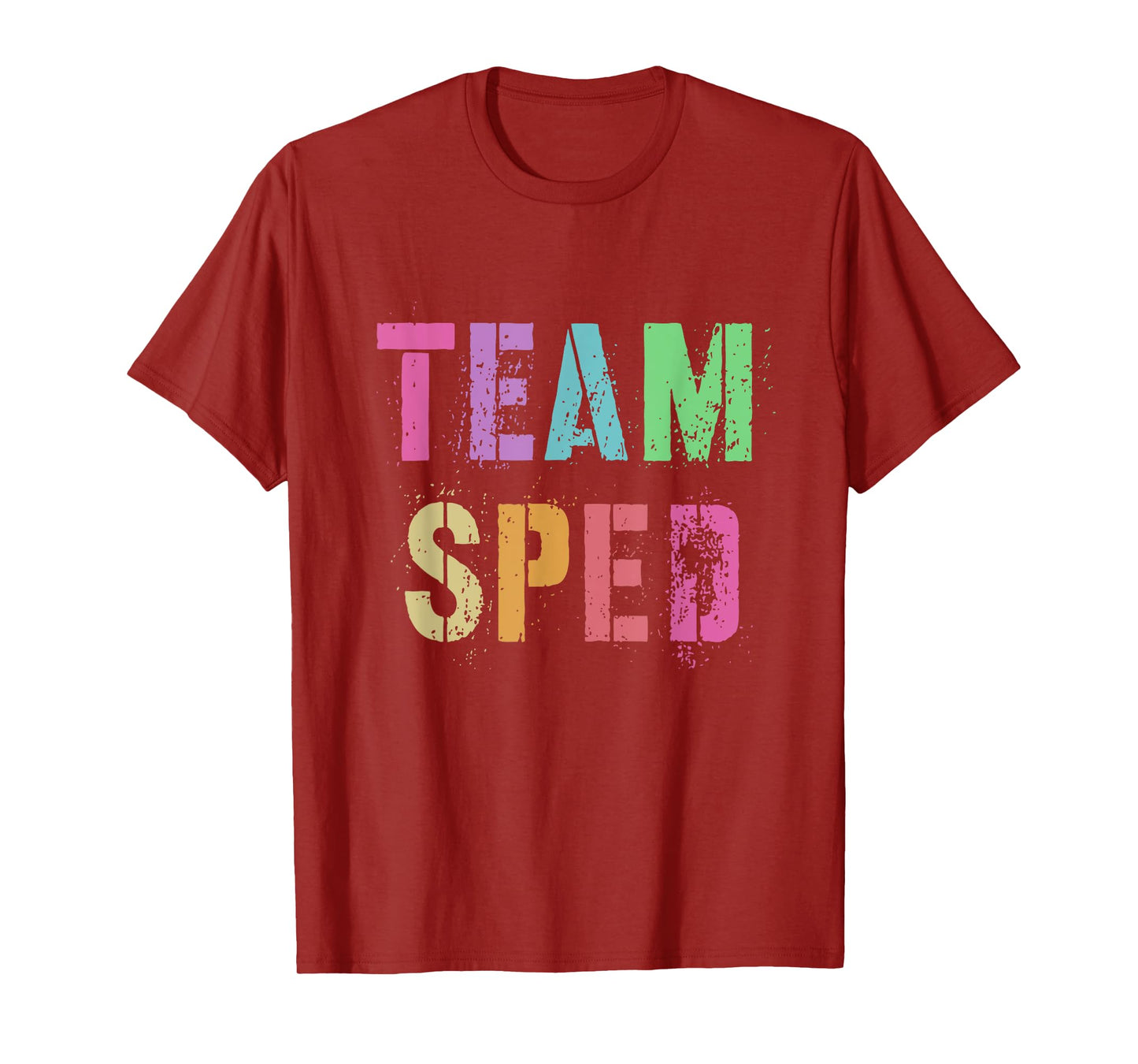 Vintage TEAM SPED Last Day of School Teacher Special Ed Crew Men Women Girls Kids T-Shirt