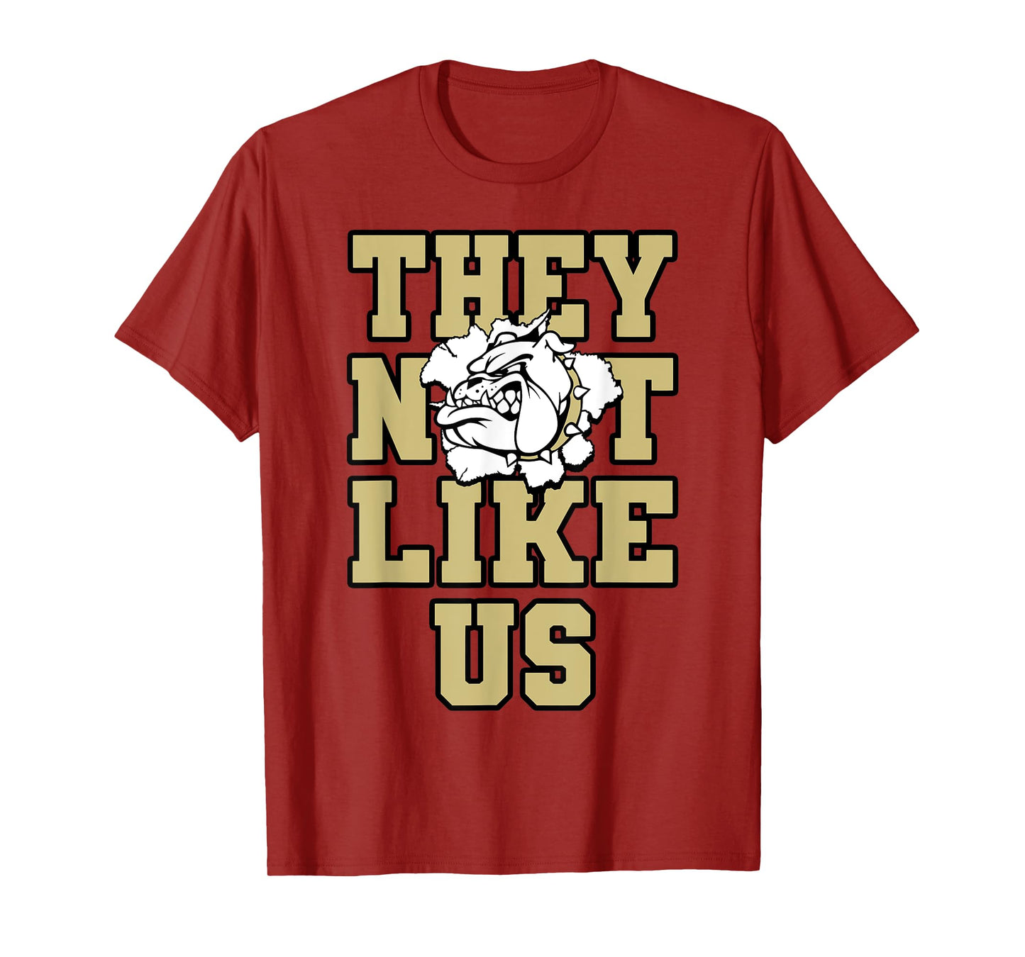 Not Like Bulldog Back to School Spirit VG T-Shirt