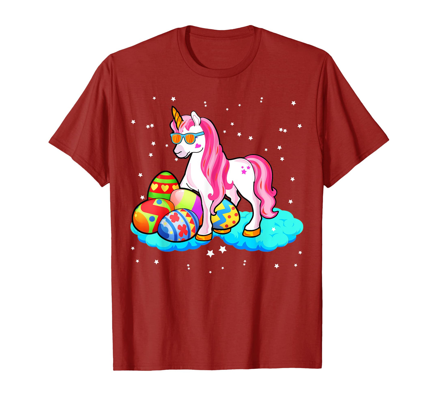 Girl Easter Unicorn Shirt Easter Girl Shirt Unicorn Easter T-Shirt