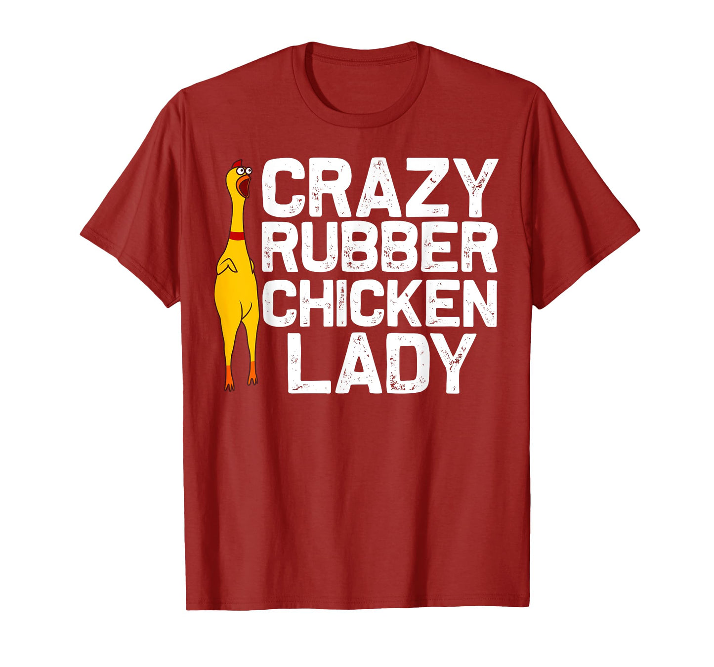 Funny Rubber Chicken Gift Women Mom Rubber Chicken Costume T-Shirt