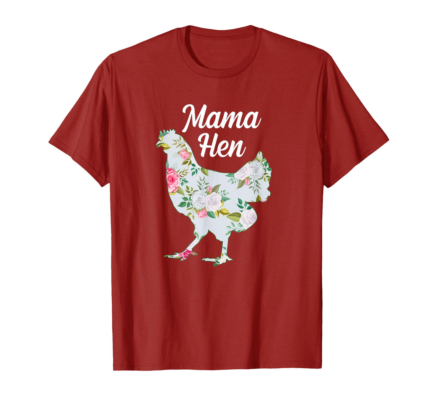 Mama Hen Funny Mother's Day Chicken Mom Farmer Farm T-Shirt