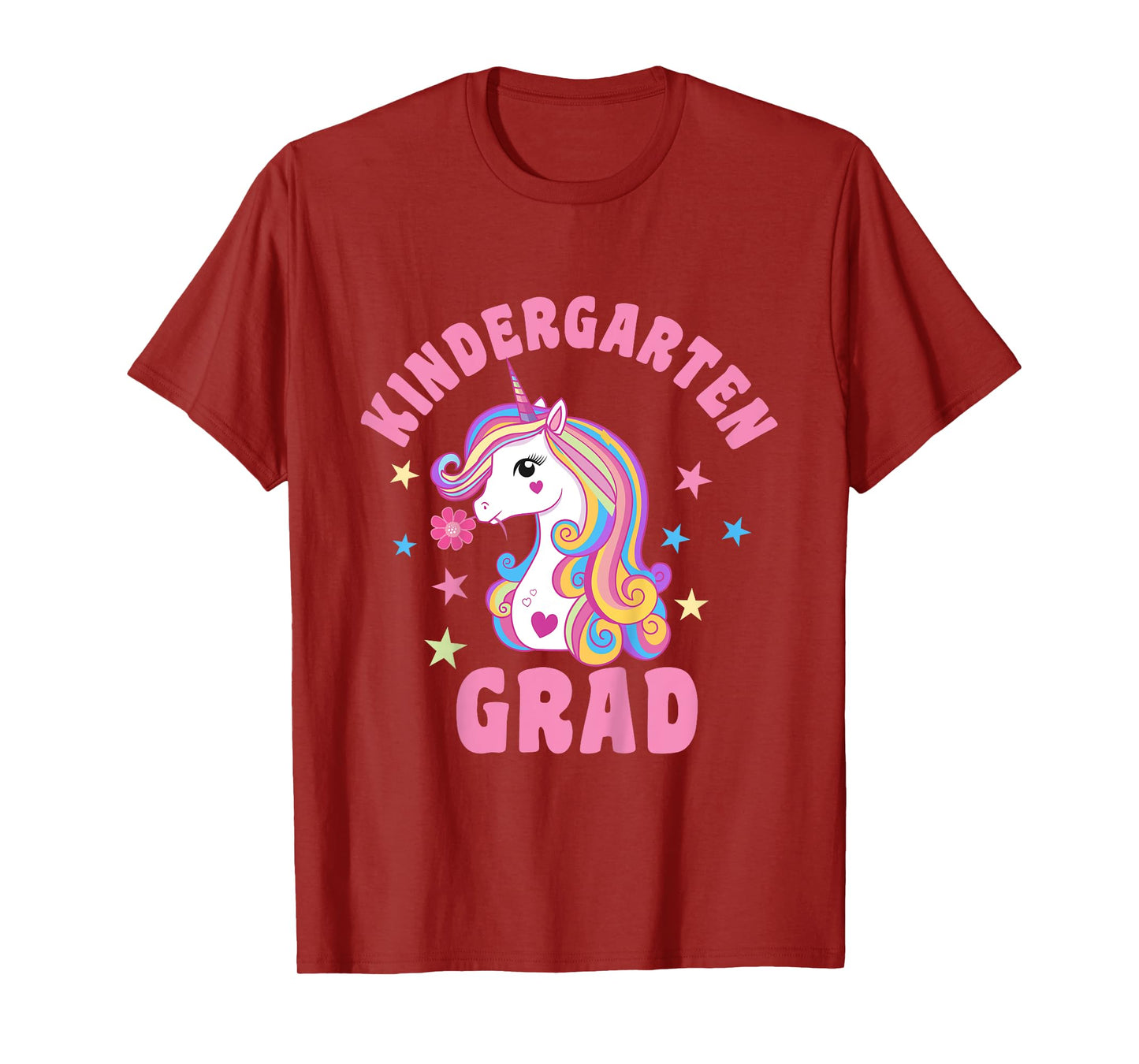 Kids Unicorn Kindergarten Grad Kindergarten Graduation T-Shirt