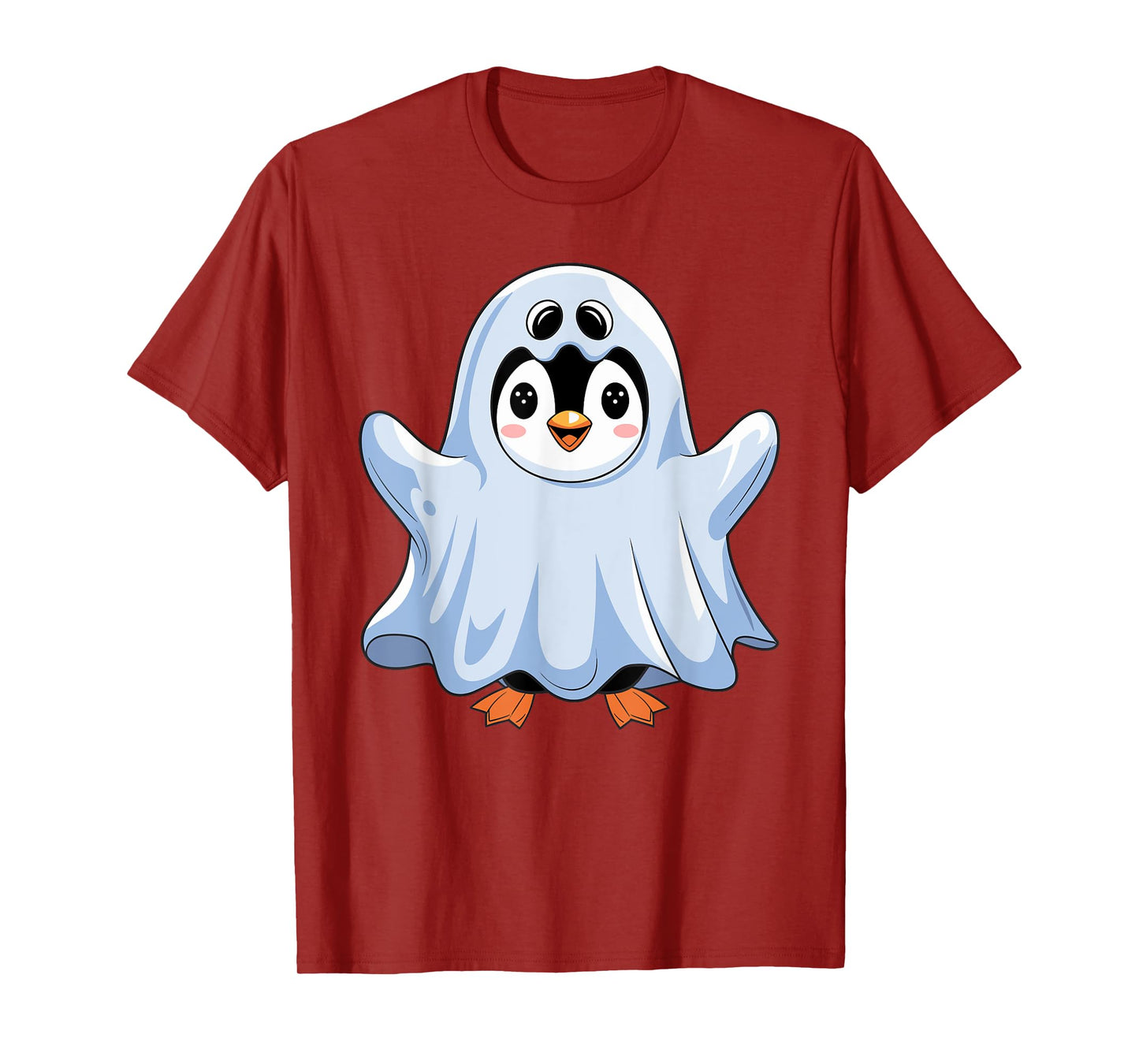 Penguin Halloween Cute Ghost Costume T-Shirt
